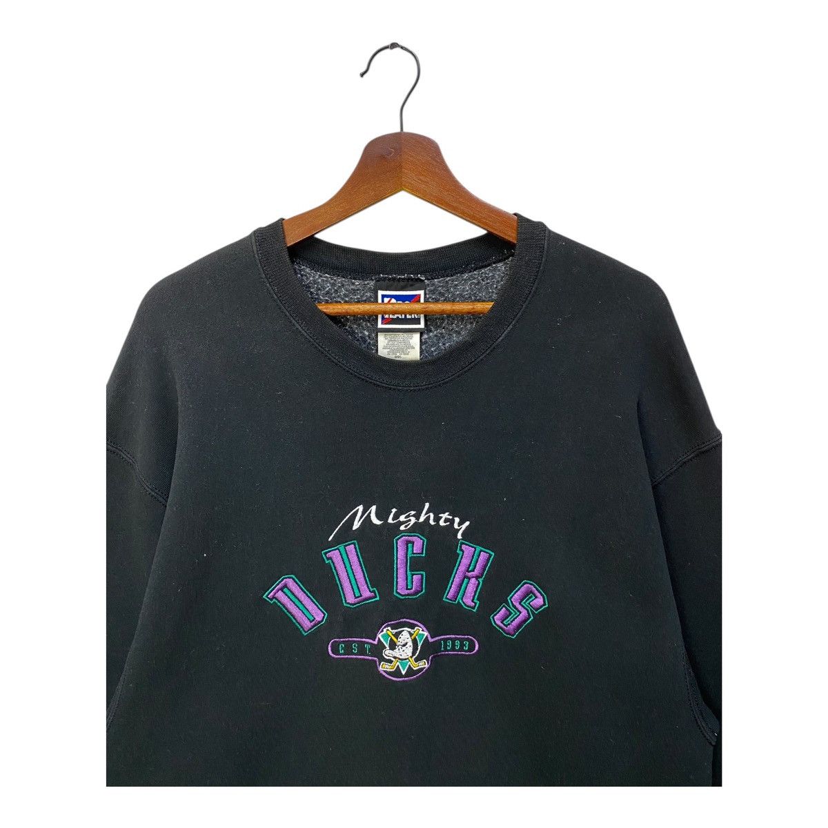 Pro Player Vintage Anaheim Mighty Ducks Crewneck Sweatshirt Size L Size US L / EU 52-54 / 3 - 2 Thumbnail
