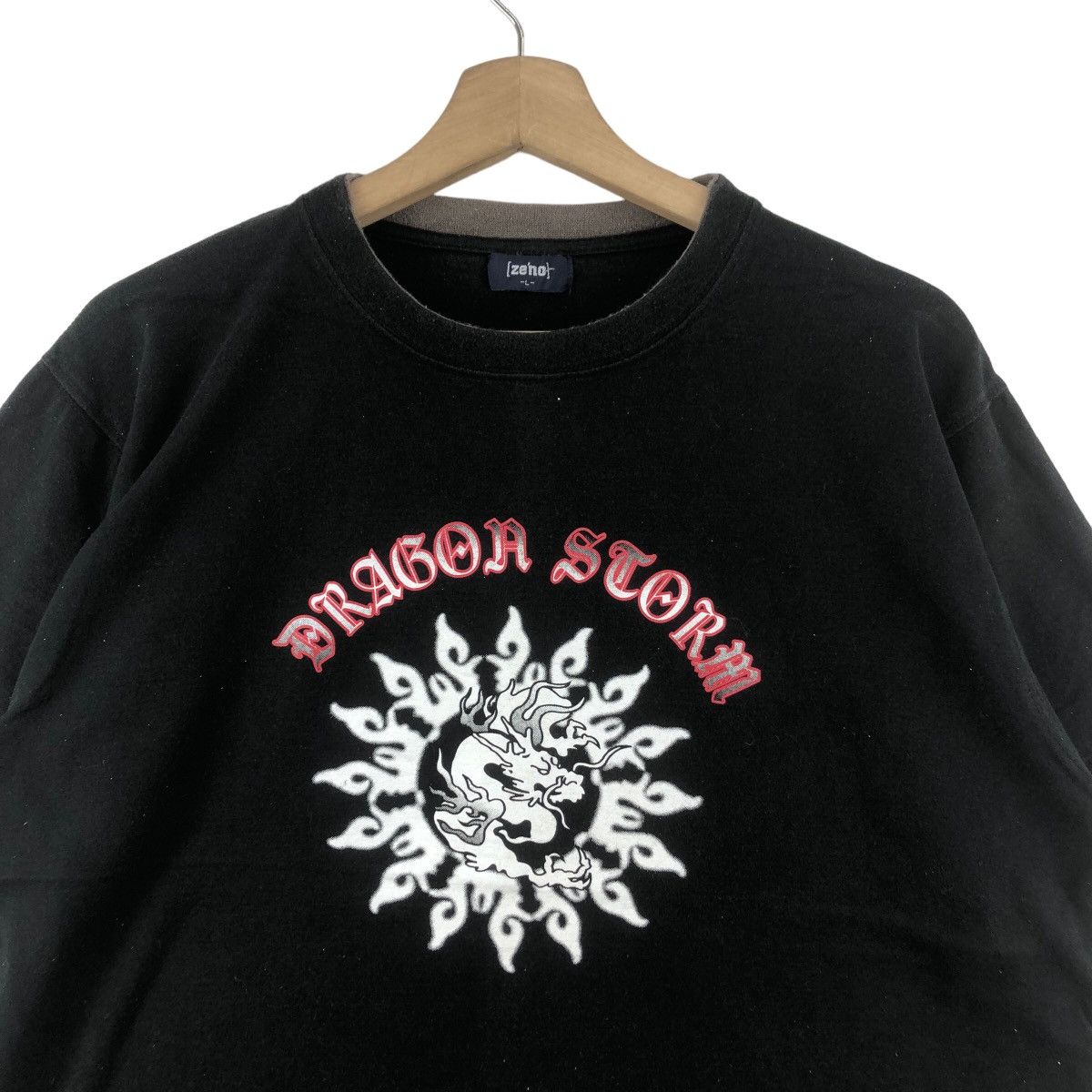 Vintage Vintage ANIME DRAGON STORM Manga Tv Series Tee Shirt Top Size US L / EU 52-54 / 3 - 2 Thumbnail