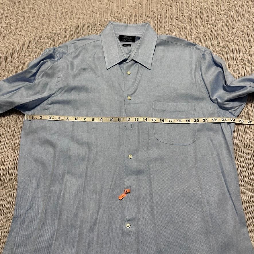 Vintage Alessandro dal Borro blue button down size 17 Size US XL / EU 56 / 4 - 8 Thumbnail