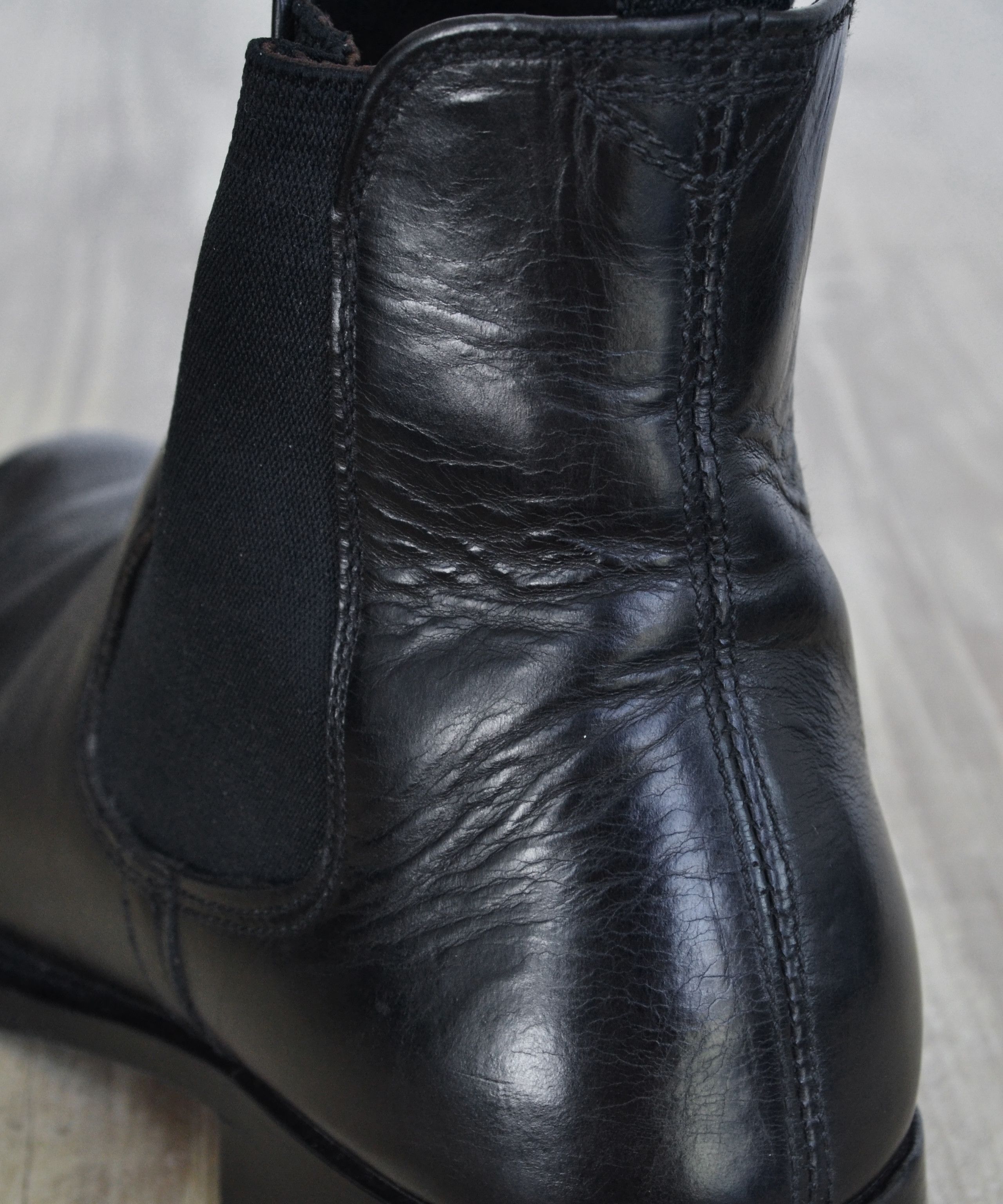 Miu Miu MIU MIU Boots Black Leather Chelsea Ankle Vintage PRADA Size US 8 / EU 41 - 17 Thumbnail