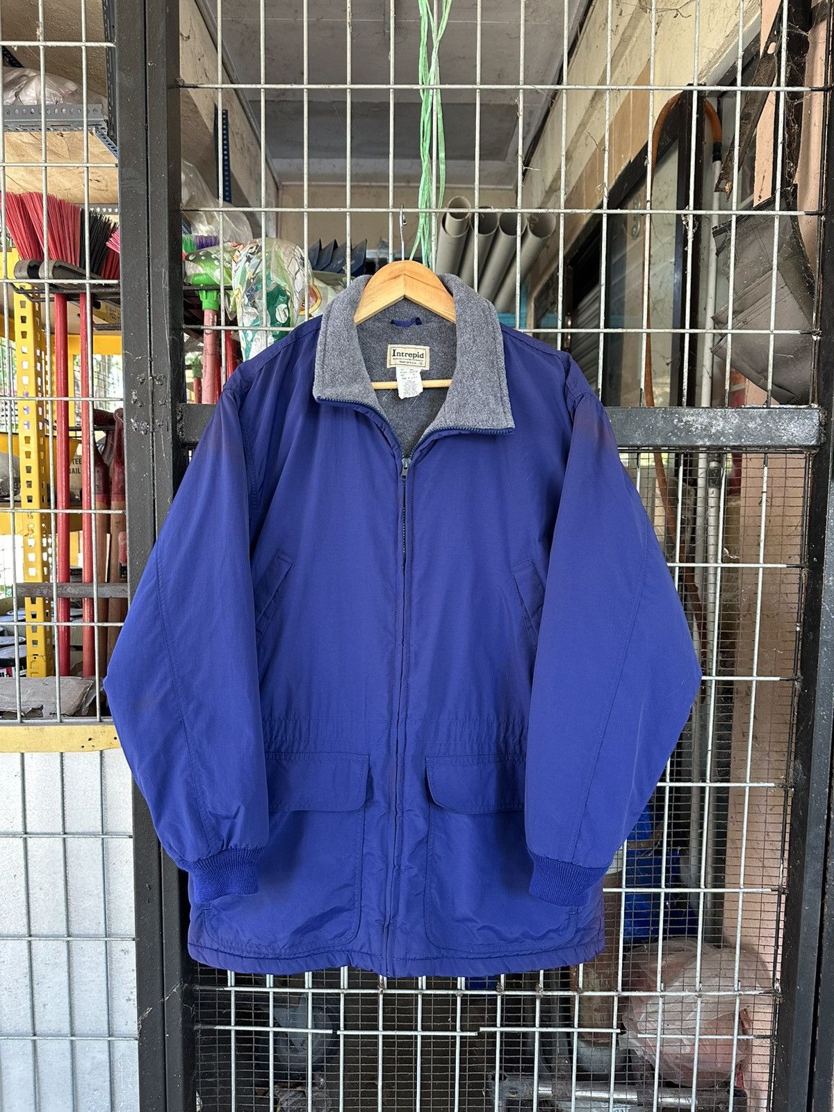 L.L. Bean 👹Vintage LL.Bean Fleece Lined Utility Jacket Size US XL / EU 56 / 4 - 3 Thumbnail