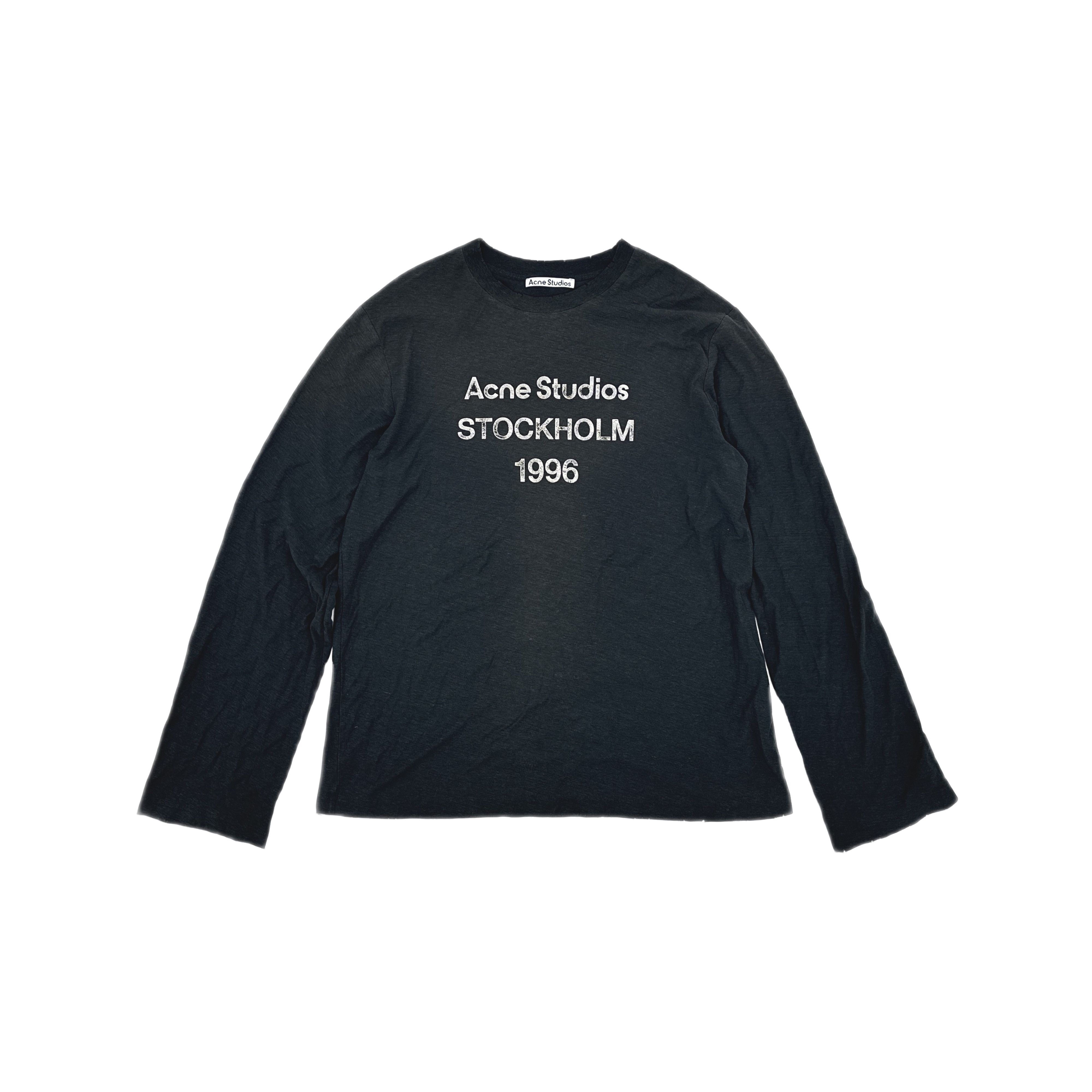 Acne Studios Acne Studios Stockholm 1996 Long Sleeve T-Shirt L Size US L / EU 52-54 / 3 - 1 Thumbnail