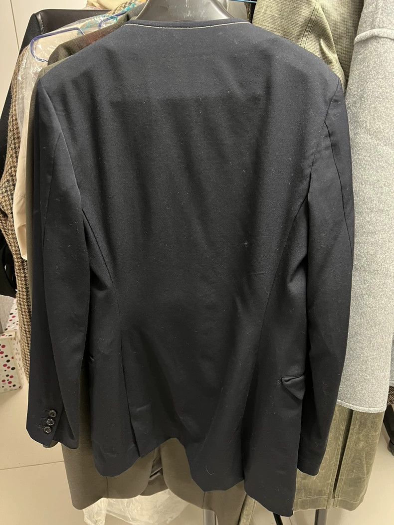 Comme des Garcons Comme Des Garcons Black collarless jacket 2505-Nextarrow Size S / US 4 / IT 40 - 4 Thumbnail