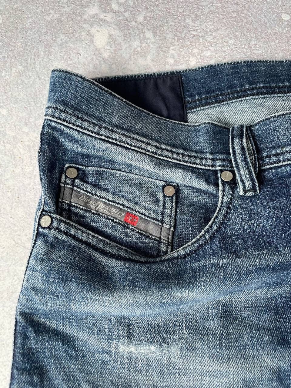 Diesel × Diesel Black Gold × Vintage Diesel Tepphar Slim Carpot Denim Pants Y2K Ultra Rare Item Size US 34 / EU 50 - 6 Thumbnail