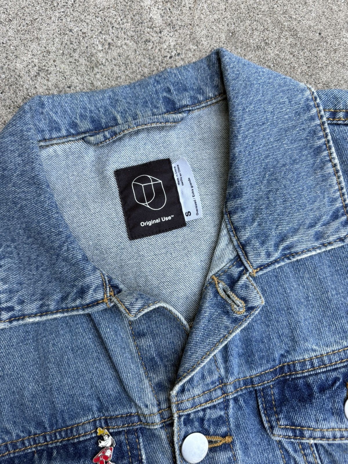 Vintage Denim Jacket Size US S / EU 44-46 / 1 - 4 Thumbnail