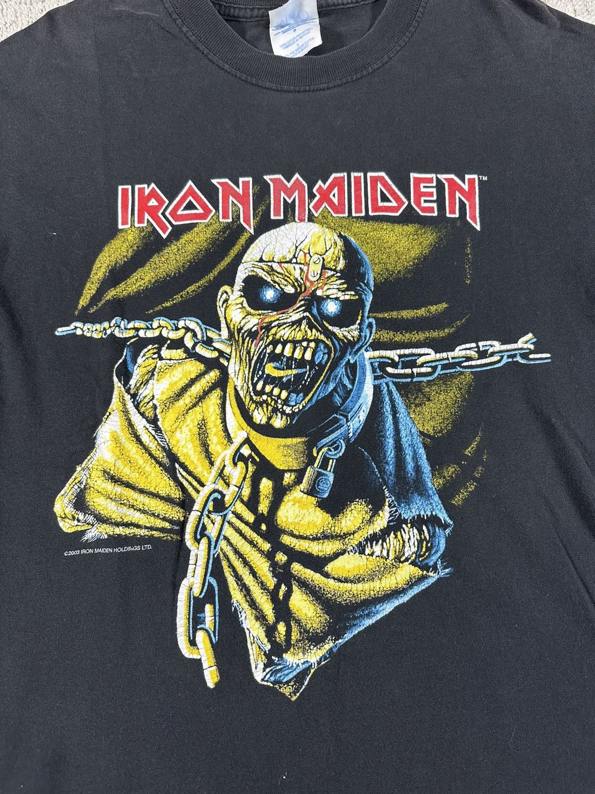 Band Tees Vintage Iron Maiden Band T-Shirt Size US L / EU 52-54 / 3 - 3 Thumbnail