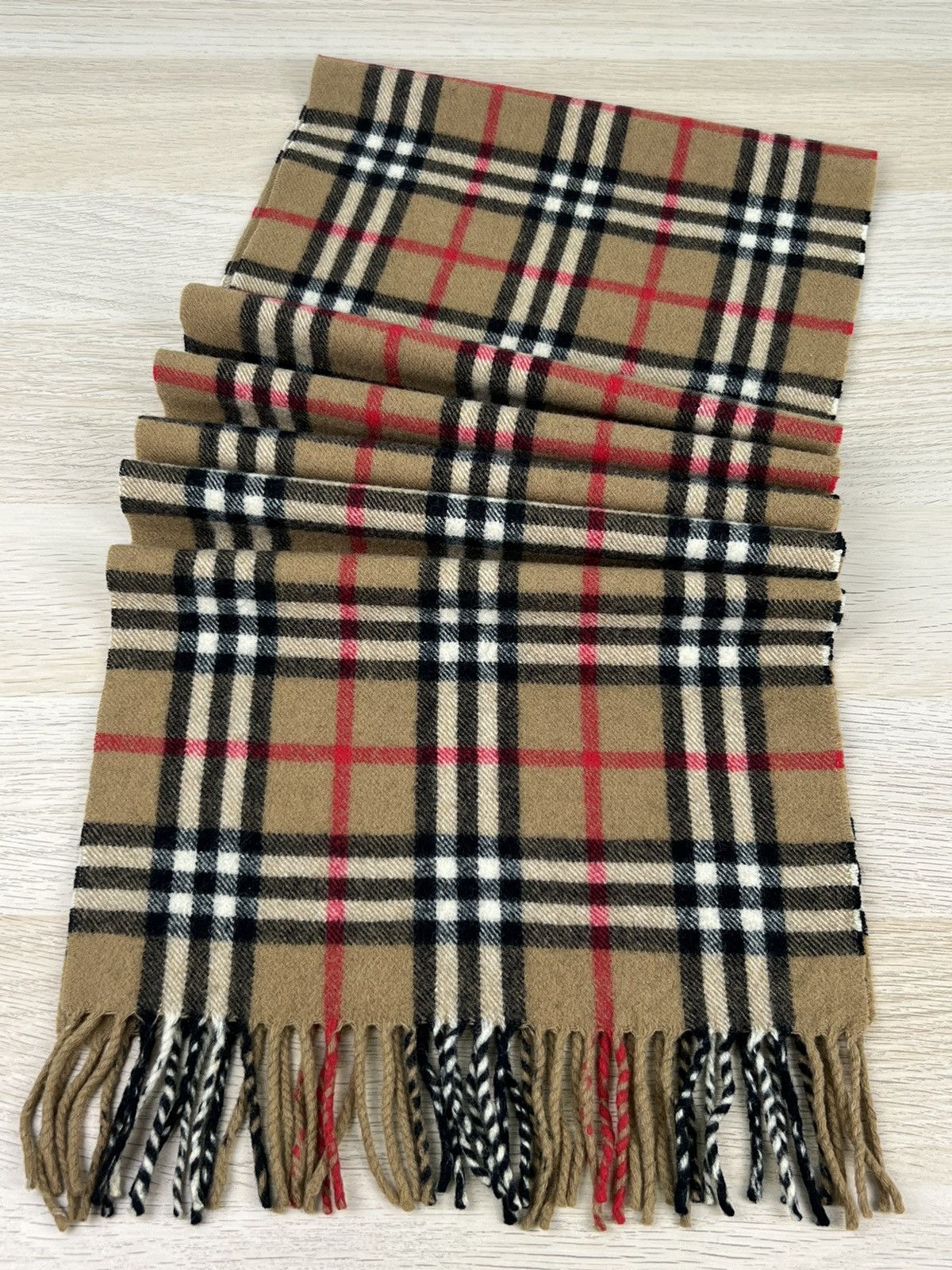 Burberry × Vintage Burberry Scarf / Muffler / Neckwear M052 Size ONE SIZE - 4 Thumbnail