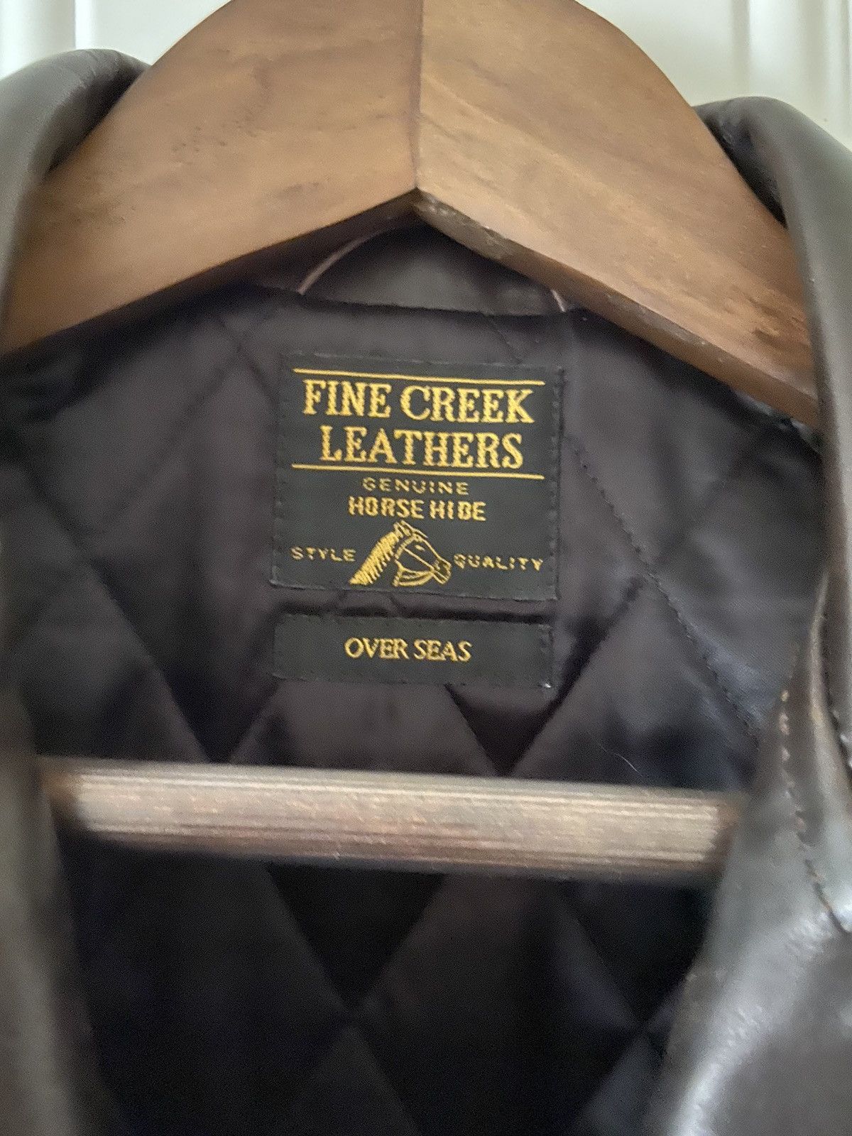 Fine Creek Fine creek Leon custom horsehide jacket Size US S / EU 44-46 / 1 - 3 Thumbnail