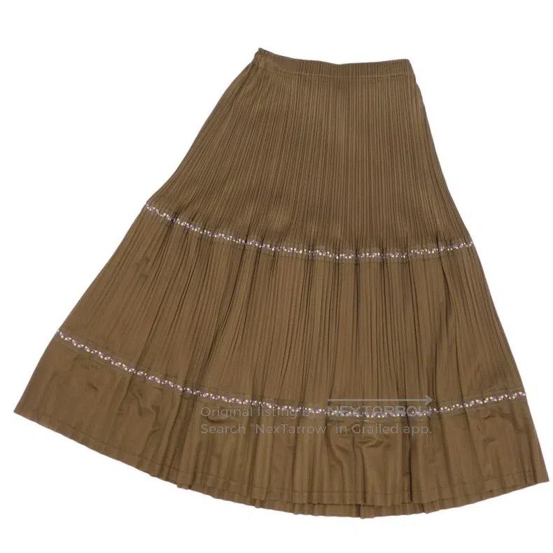 Issey Miyake Issey Miyake Pleated Skirt Size 25" / US 0 / IT 36 - 1 Thumbnail