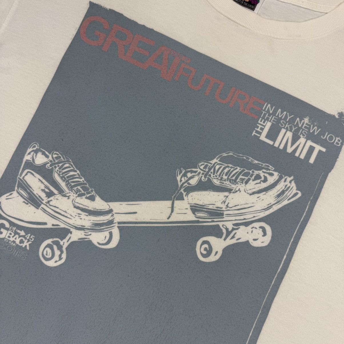 Vintage Vintage Skate Poster T-shirt Size US XXL / EU 58 / 5 - 7 Thumbnail