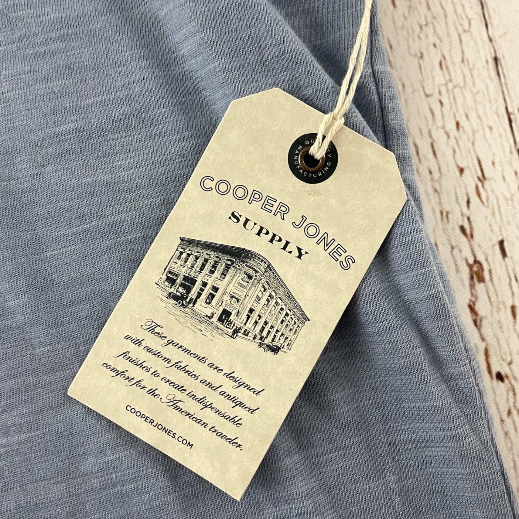 Vintage Cooper Jones Supply Short Sleeve Polo Shirt Men's XXL Blue Button-Up Shirt Size US XXL / EU 58 / 5 - 2 Thumbnail
