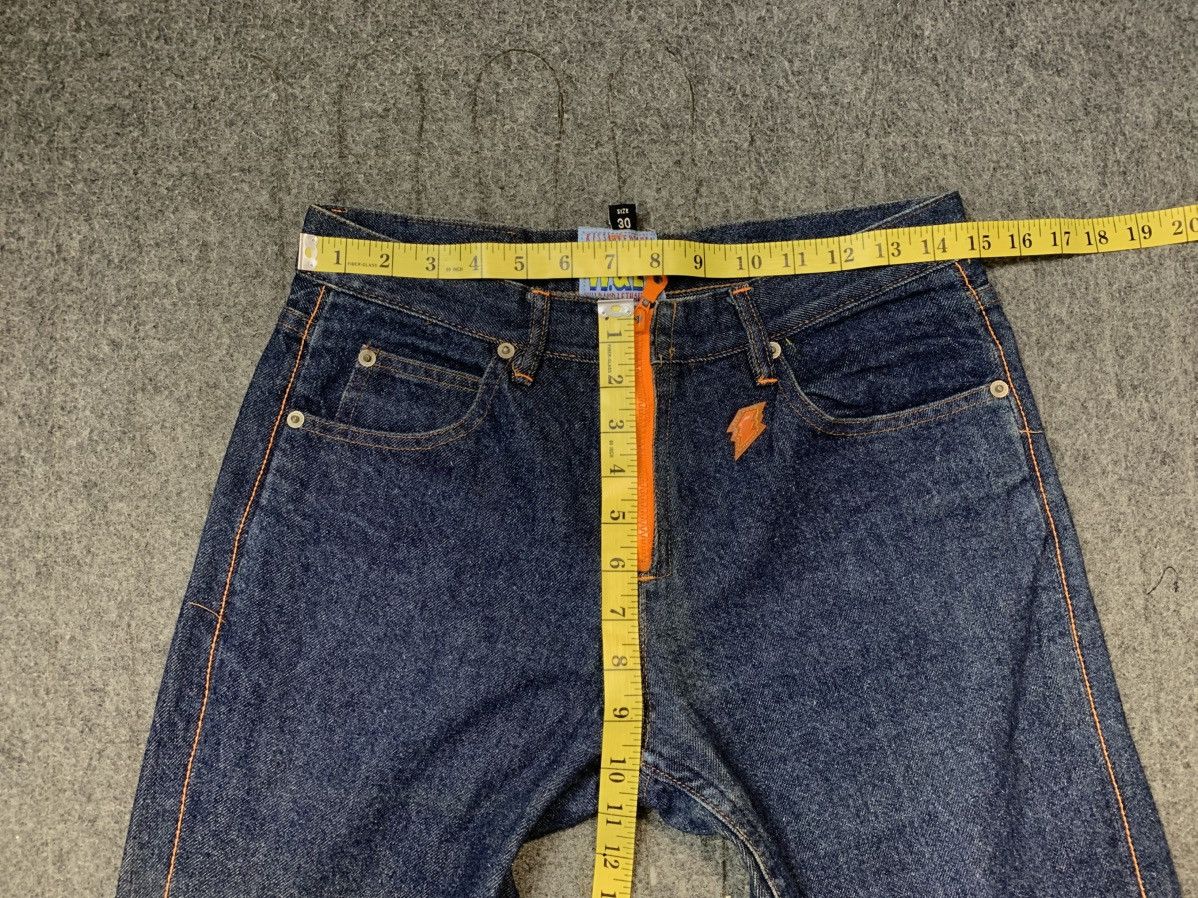 W&LT Hype W.&L.T Wildahd Lethal Trash Kiss Future Indigo Denim Size 30" / US 8 / IT 44 - 13 Thumbnail
