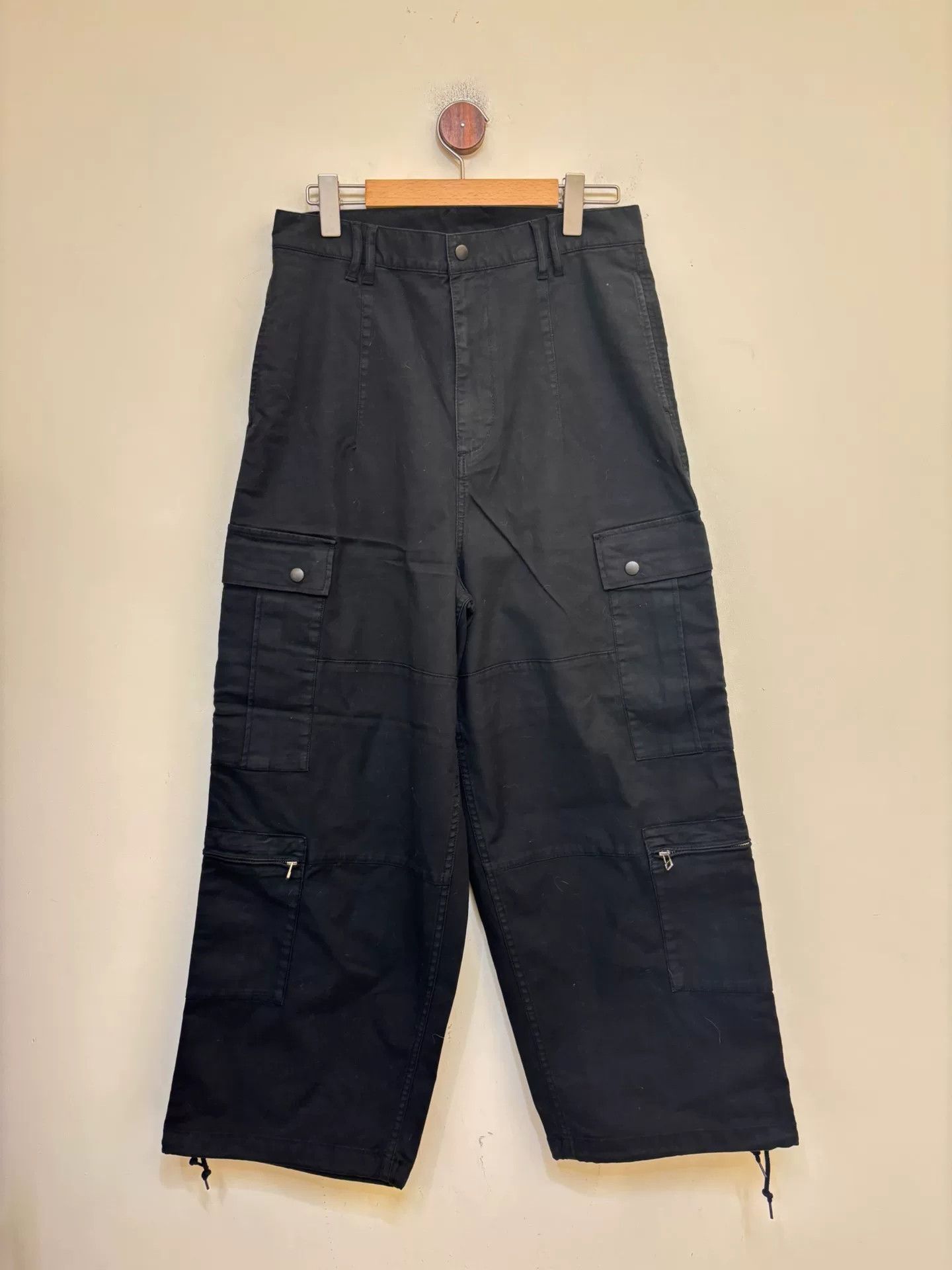 monkey time monkey time High-Waist Multi-Pocket Cargo Pants Size 32" / US 10 / IT 46 - 1 Thumbnail