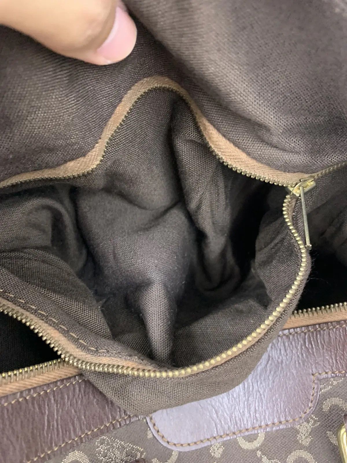 Celine Vintage Celine Monogram Handbag Size ONE SIZE - 11 Thumbnail