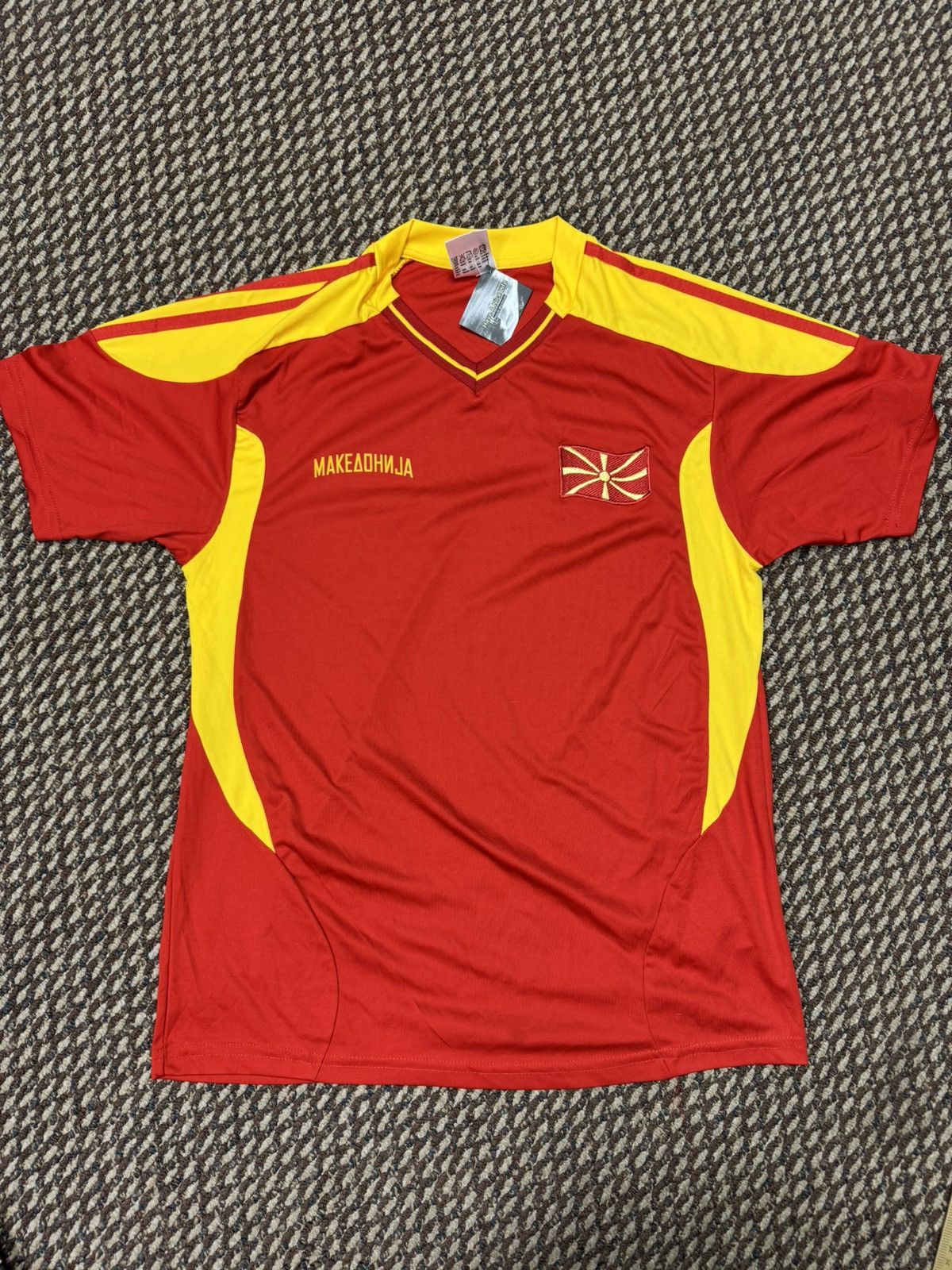 Vintage Macedonia Soccer/Football Jersey Size US M / EU 48-50 / 2 - 1 Thumbnail