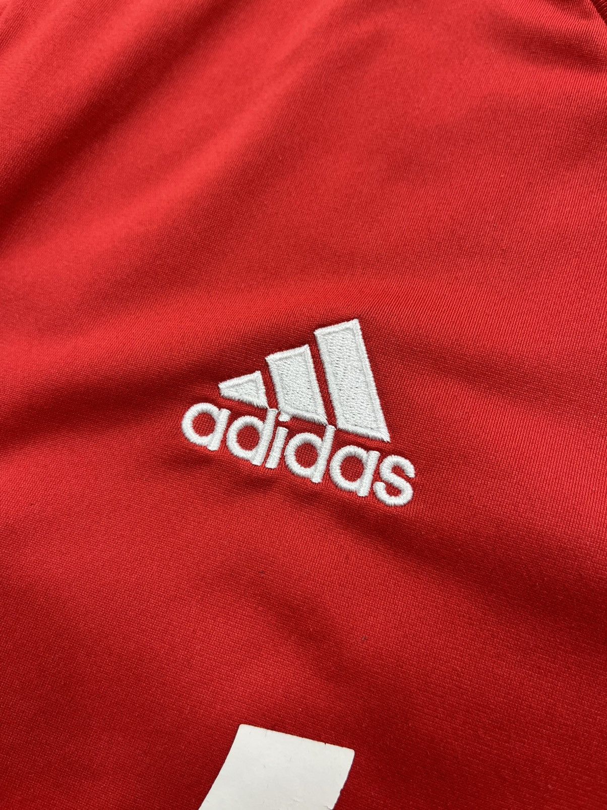 Adidas Adidas Real Madrid 2011-12 Third Kit Red T-Shirt Jersey Size US XL / EU 56 / 4 - 17 Thumbnail