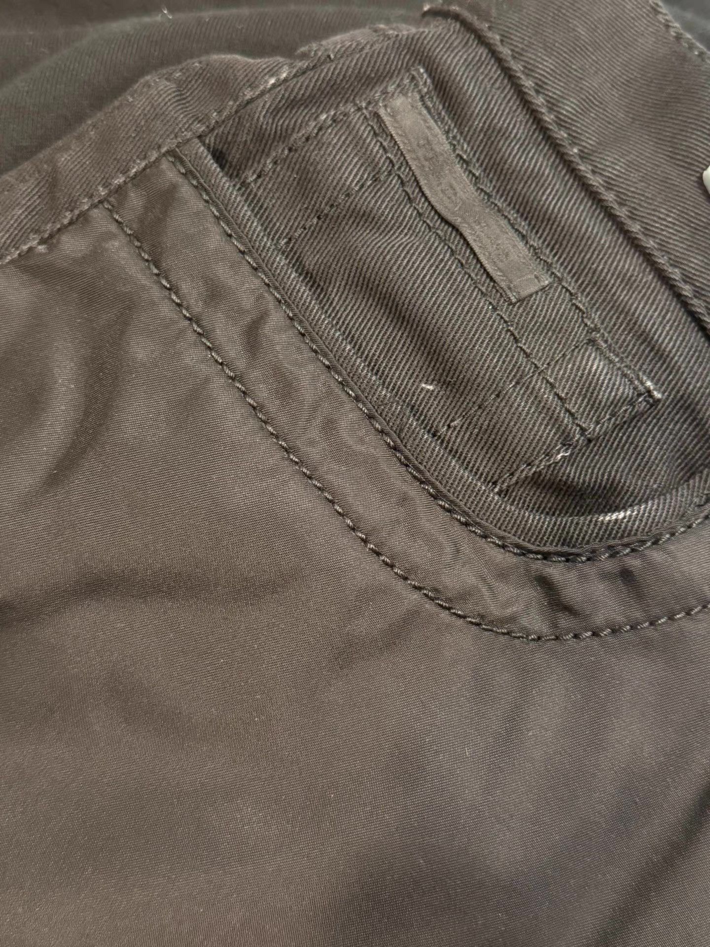 Prada Prada nylon and denim spliced jeans Ｑ20 Size US 34 / EU 50 - 3 Thumbnail