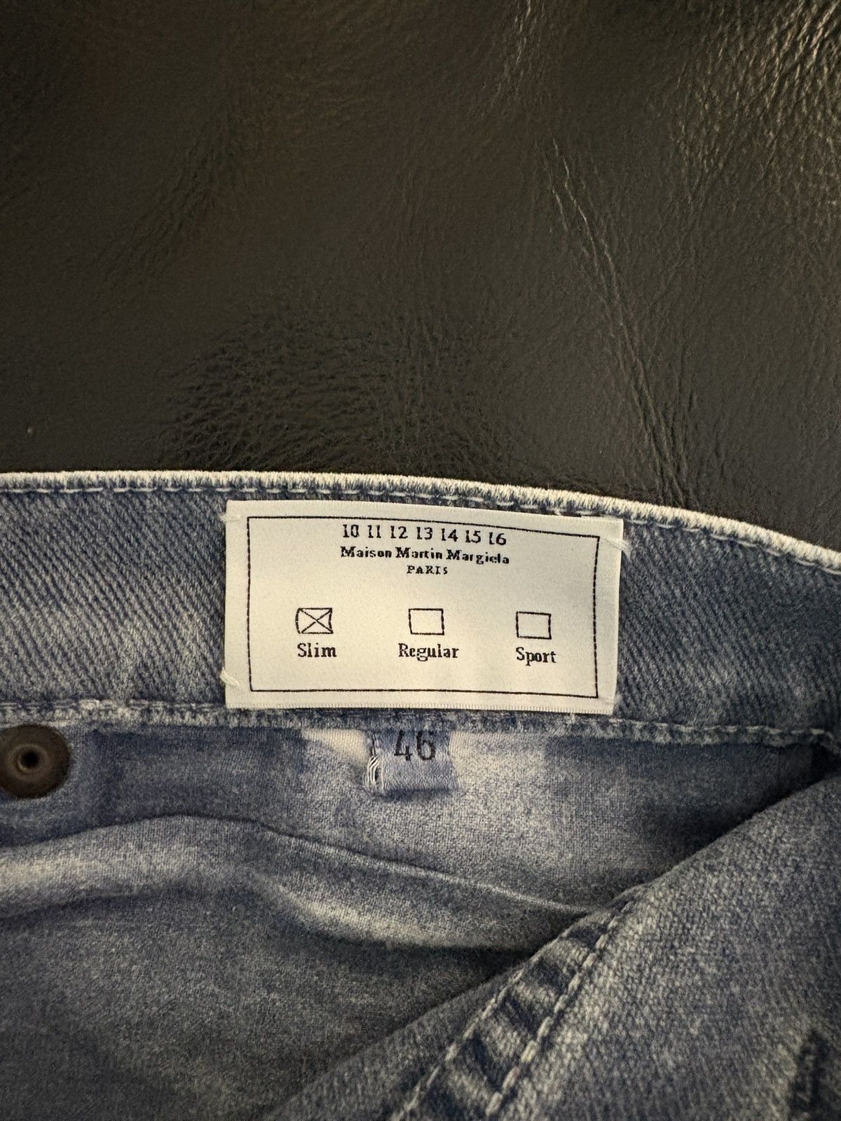 Maison Margiela S30LA0053 SS12 Washed Jeans Size US 32 / EU 48 - 6 Thumbnail