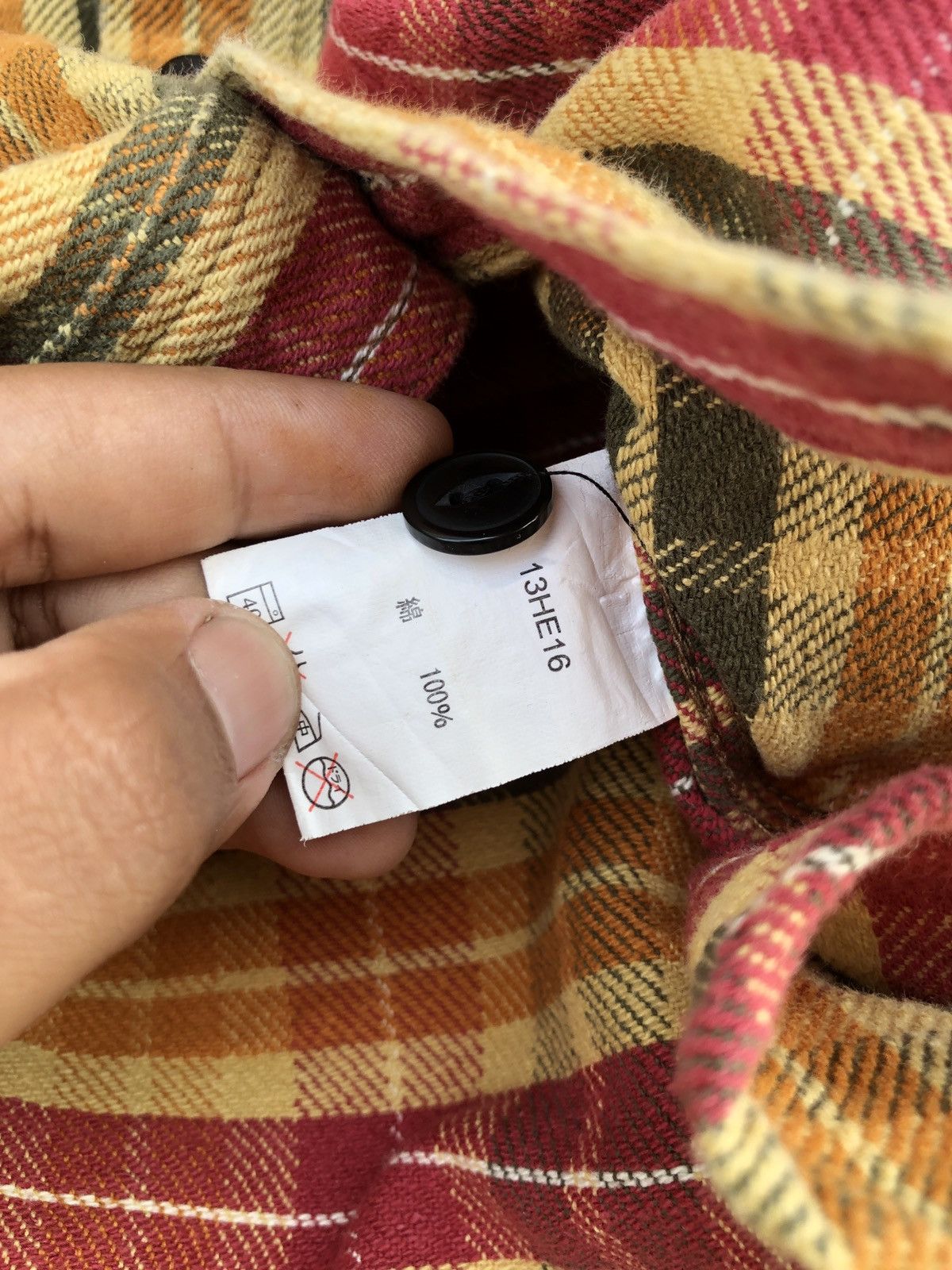 Flannel × Japanese Brand KNACKERED DOBEL POCKET FLANEL Size US L / EU 52-54 / 3 - 6 Thumbnail