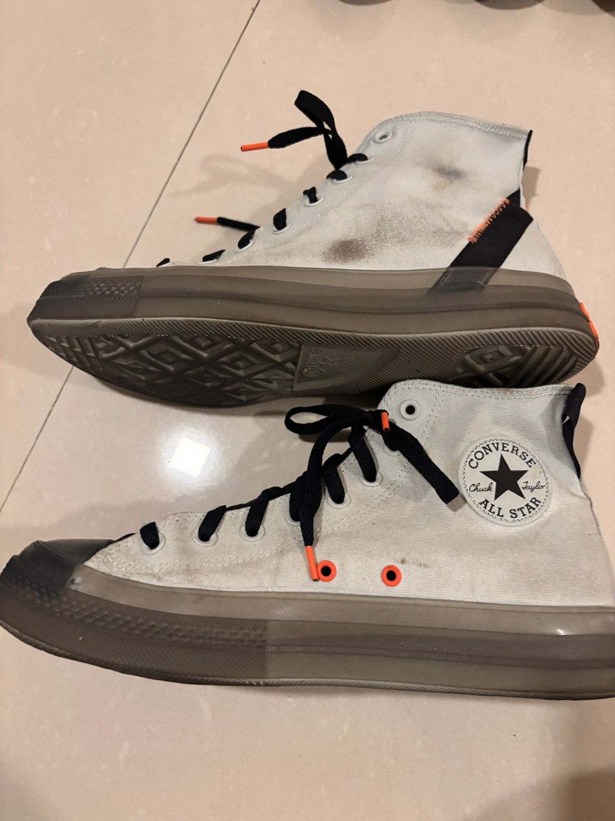 Converse grey converse chuck taylor all star cx high top Size US 10.5 / EU 43-44 - 3 Thumbnail