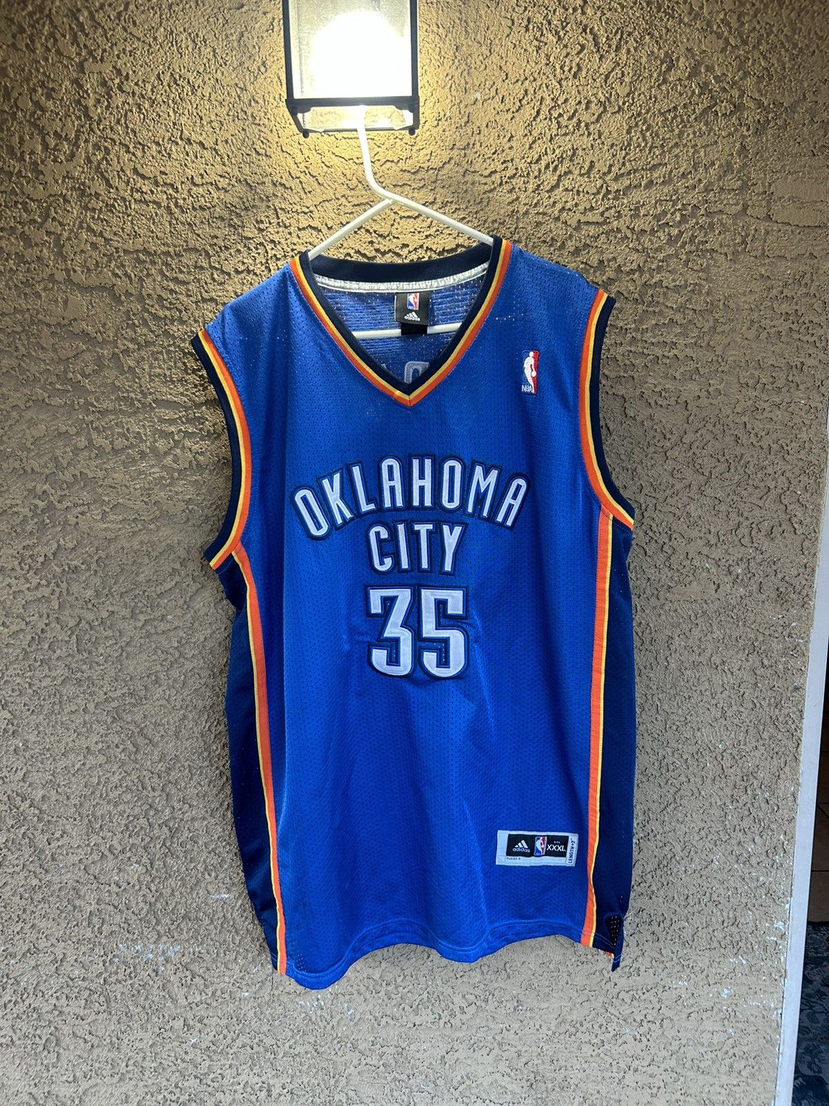Adidas × NBA × Vintage Oklahoma City Thunder Kevin Durant Jersey XXXL Size US XXL / EU 58 / 5 - 4 Thumbnail