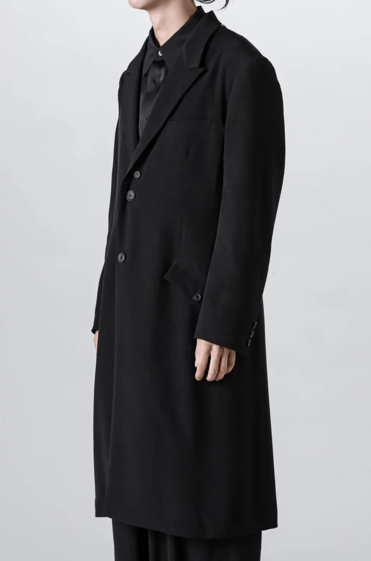 Yohji Yamamoto Yohji Yamamoto Pour Homme 24AW - Lapel Detachable Jacket Size US M / EU 48-50 / 2 - 5 Thumbnail