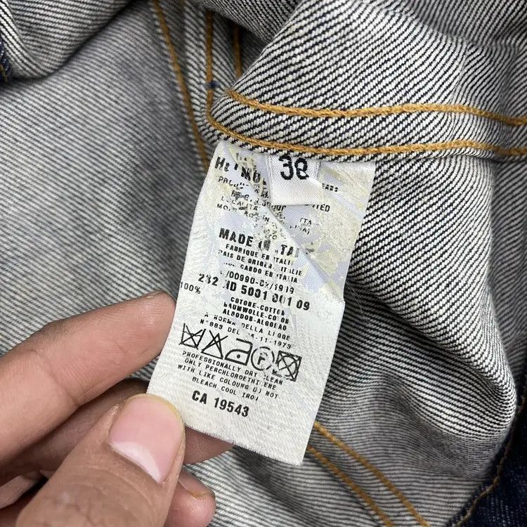 Helmut Lang Helmut Lang Raw Denim Jacket Size US M / EU 48-50 / 2 - 10 Thumbnail