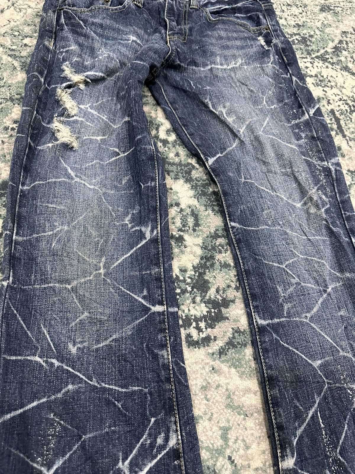 14th Addiction Japanese Beach Sound Denim Pants Bootcut Seditionaries Punk Size US 32 / EU 48 - 5 Thumbnail