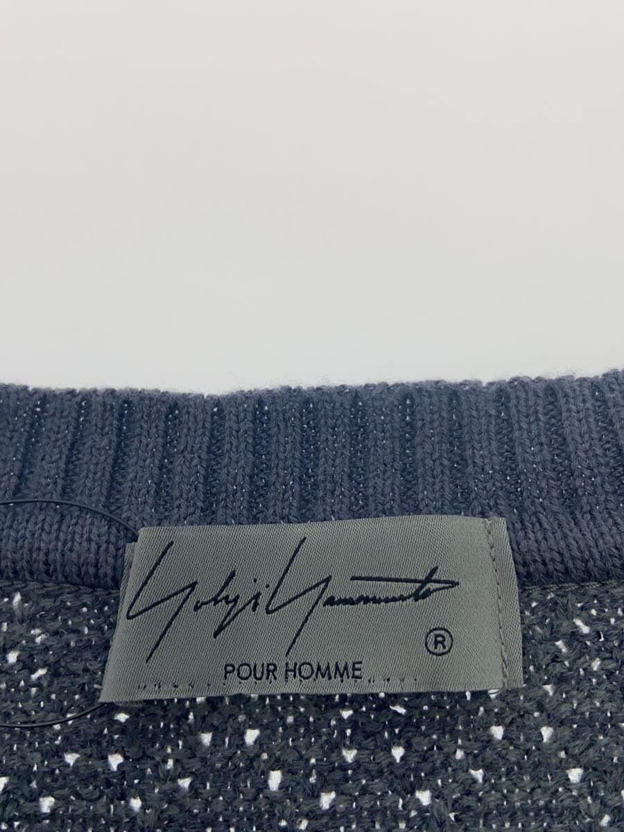 Yohji Yamamoto YOHJI YAMAMOTO POUR HOMME ROUND NECK LO Size US L / EU 52-54 / 3 - 3 Thumbnail