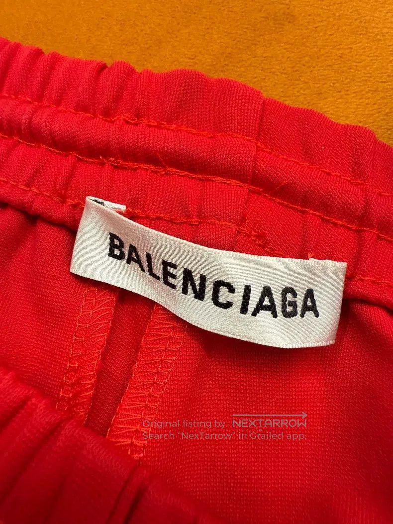Balenciaga Balenciaga Red Casual Trousers Size 33" - 4 Thumbnail