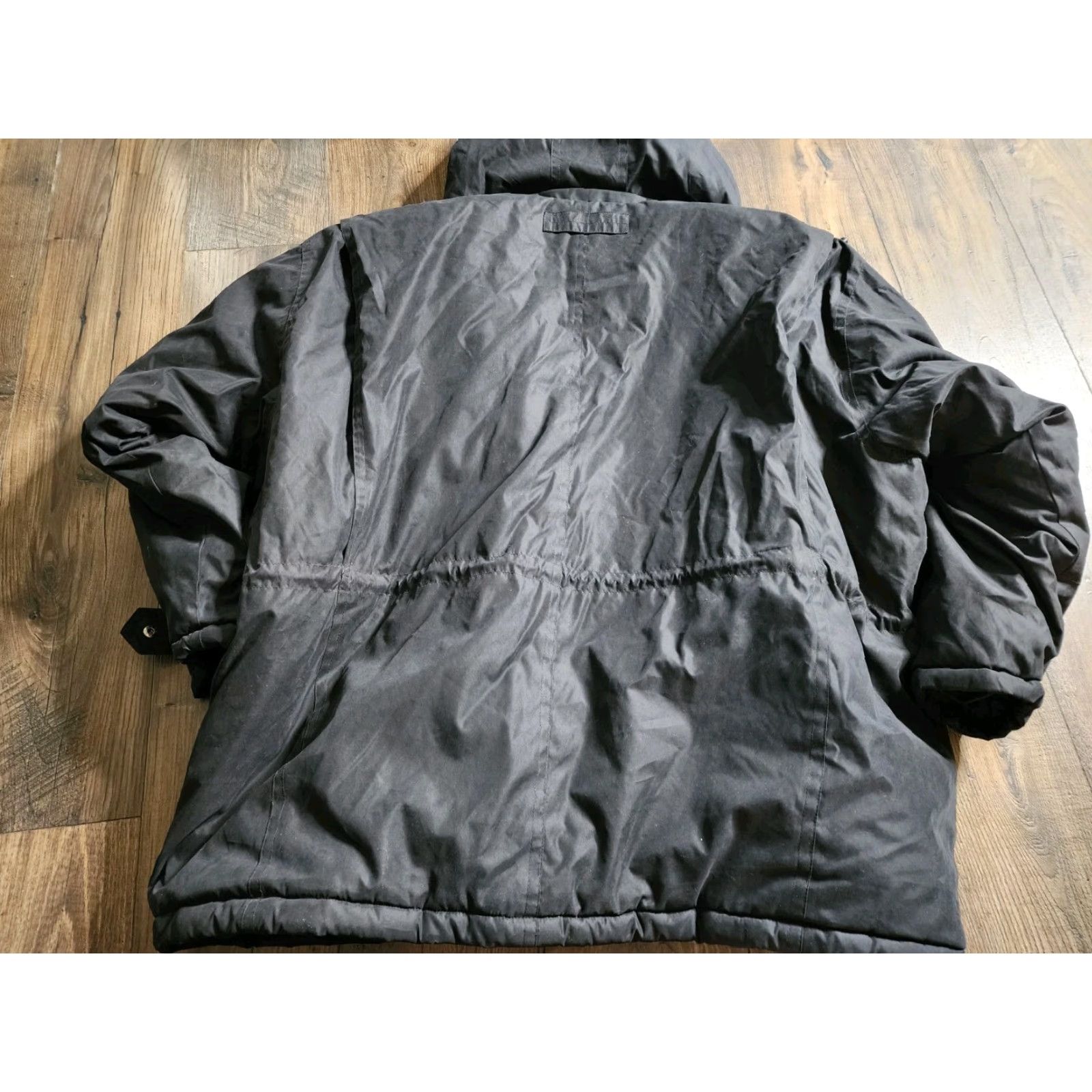 Vintage Rainforest Coat Mens 4XL Black Down Puffer Winter Jacket Parka Size US XXL / EU 58 / 5 - 4 Thumbnail