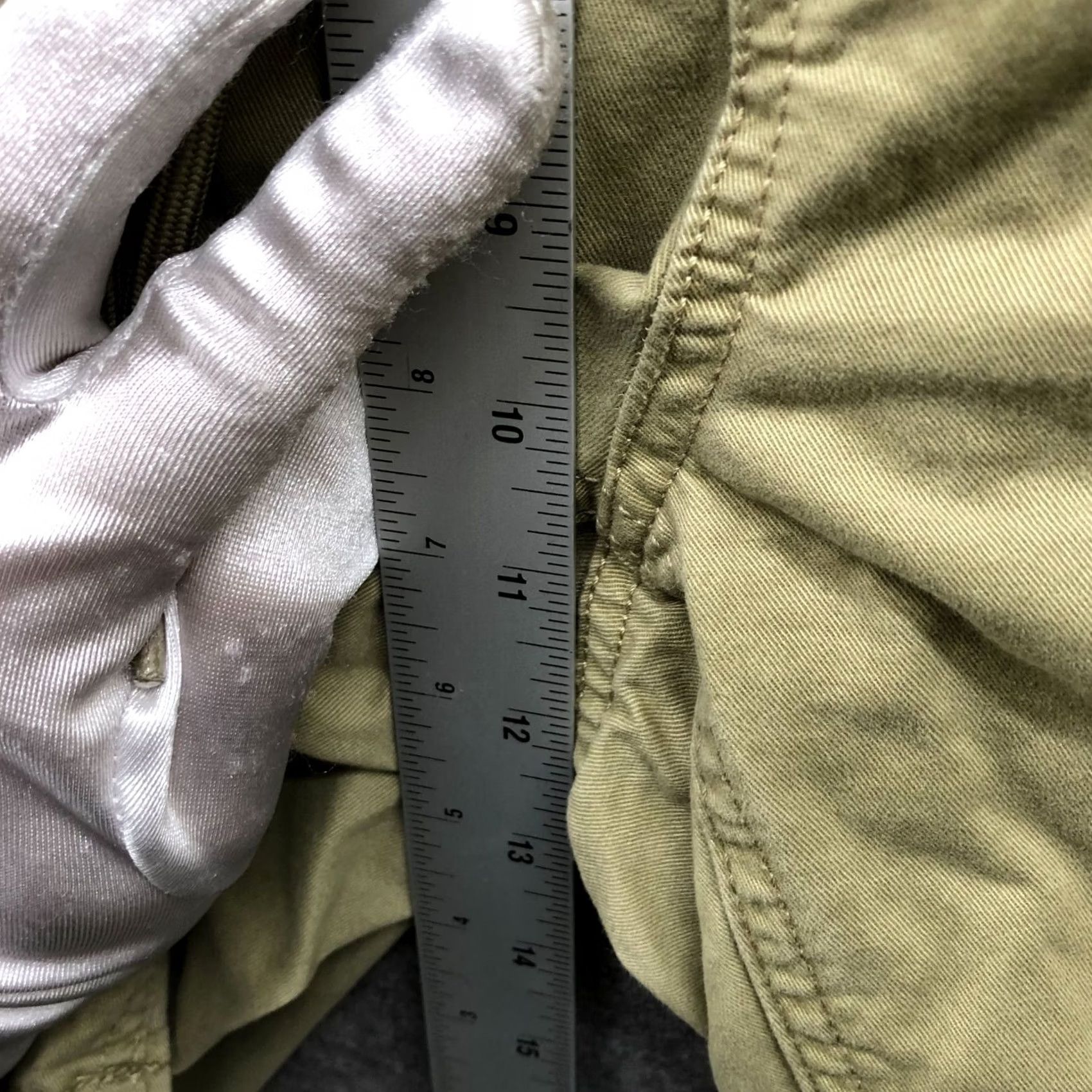 Vintage Monoprix Homme Pull On Chino Shorts Mens XL (44) Beige 8.5'' Inseam Size US 36 / EU 52 - 6 Thumbnail