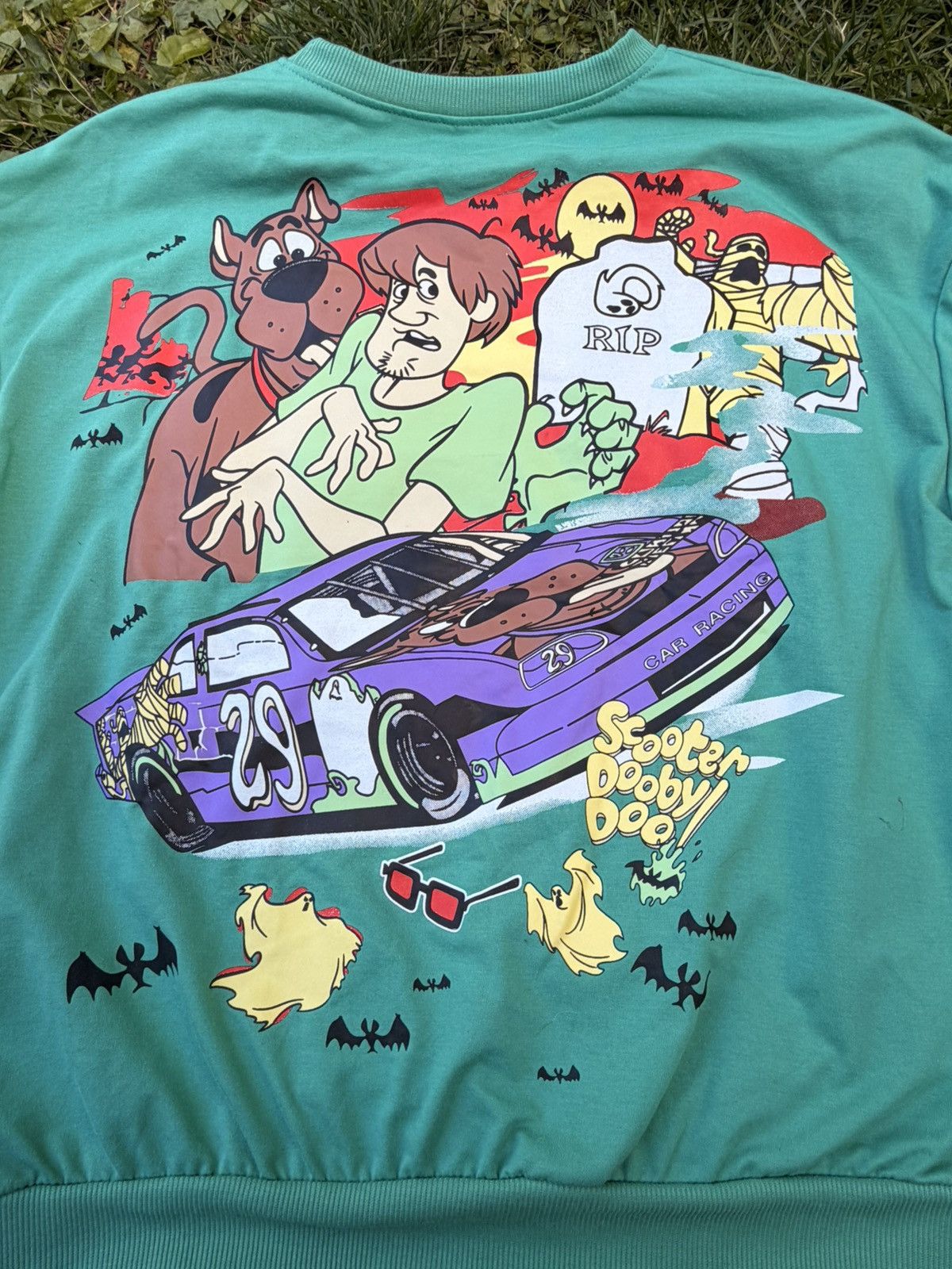 Cartoon Network VTG Cartoon Network Scooby Doo Race Car Long Sleeve Large Size US XL / EU 56 / 4 - 6 Thumbnail