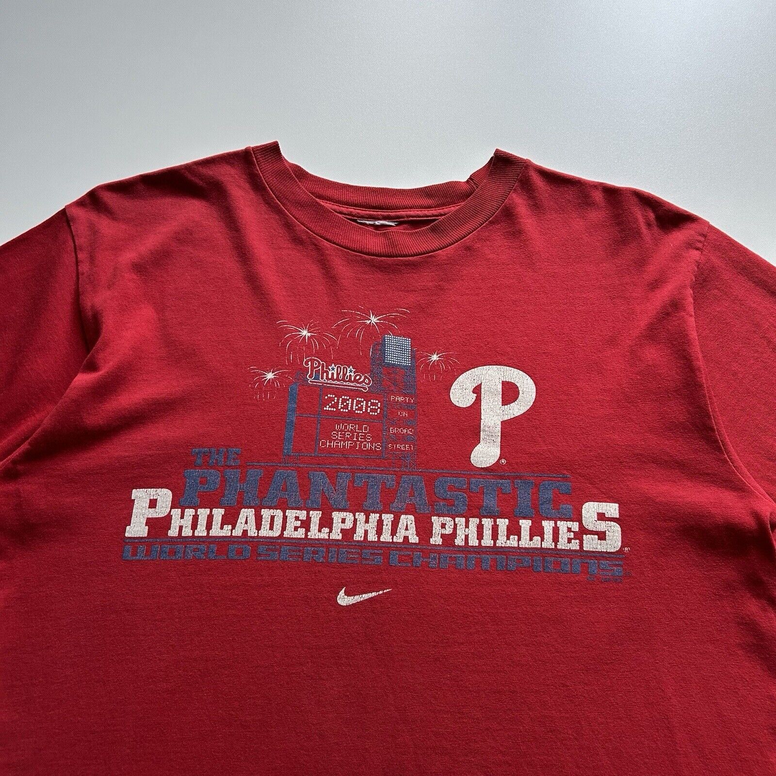 MLB Vintage Philadelphia Phillies MLB Nike Graphic T Shirt Small Size US S / EU 44-46 / 1 - 2 Thumbnail
