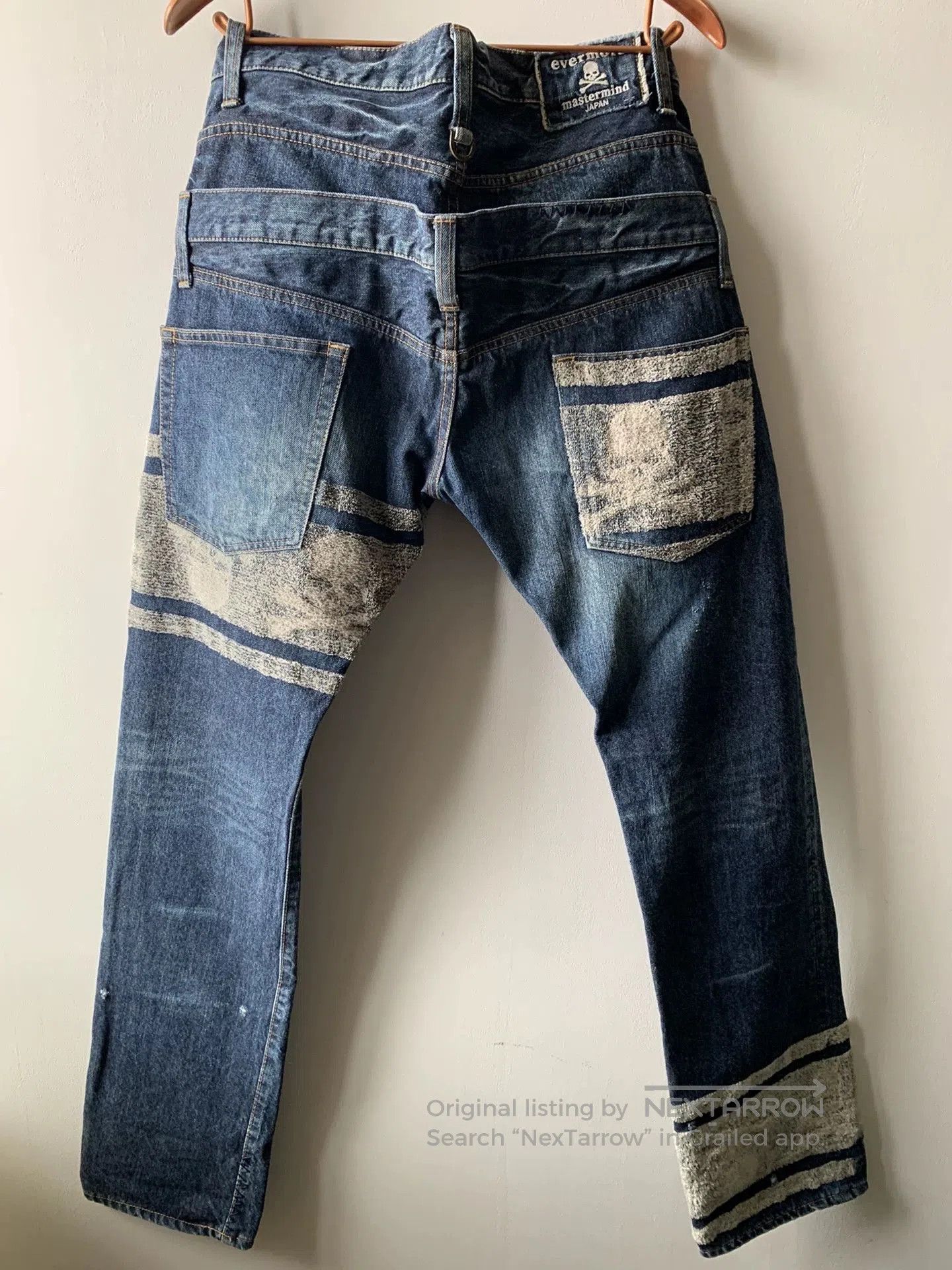 Mastermind Japan mastermind Japan Water Washed Denim Pants. Size US 34 / EU 50 - 2 Thumbnail