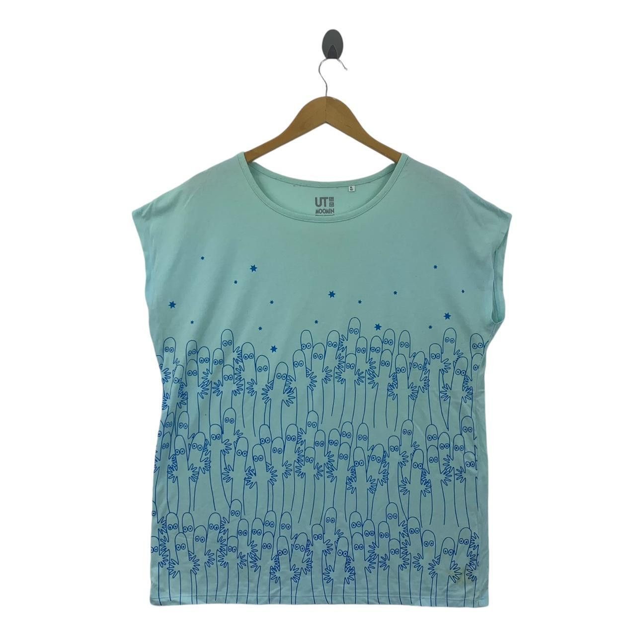 Uniqlo UNIQLO x SNUFKIN MOOMIN NYORO Over Print Tank Size S / US 4 / IT 40 - 1 Thumbnail