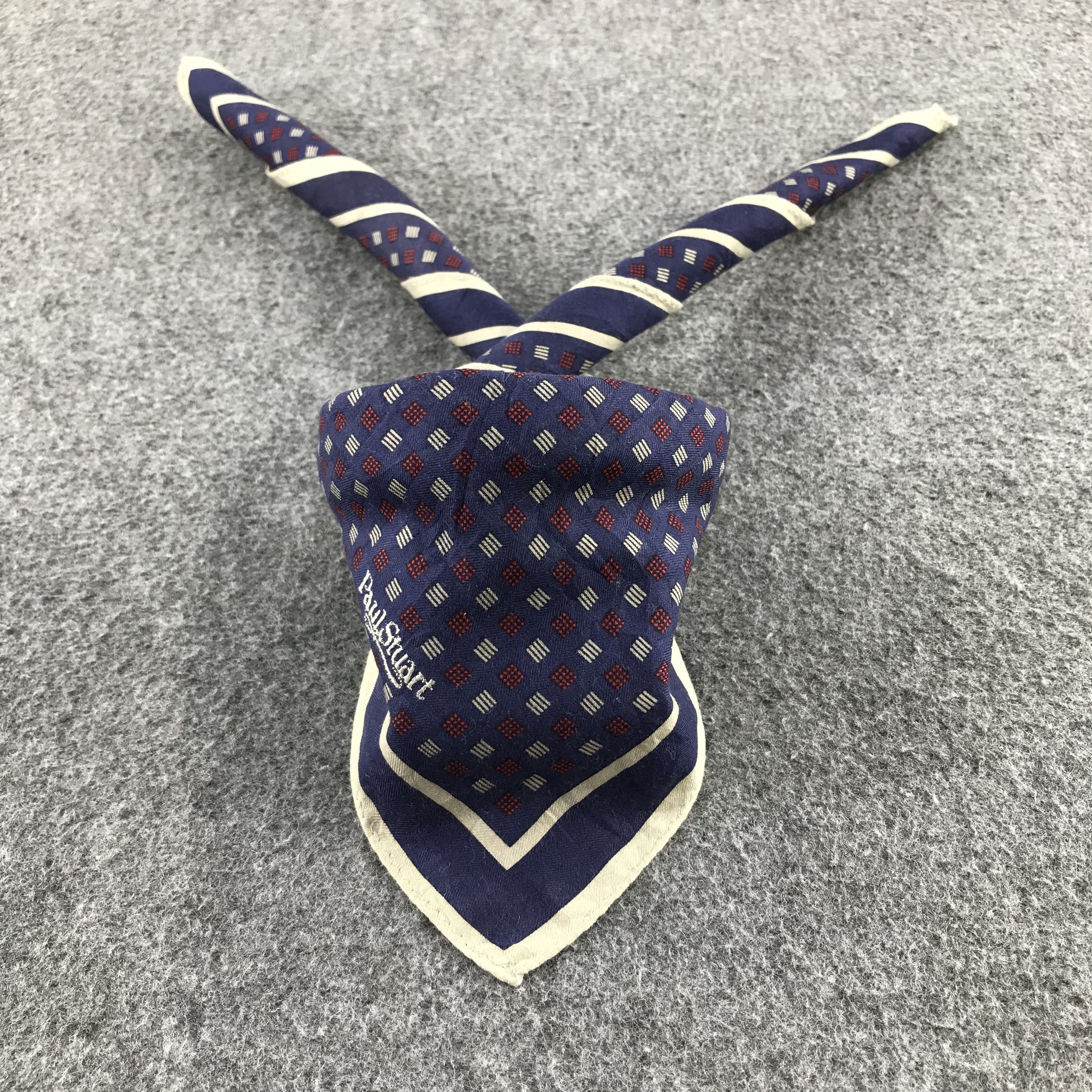 Paul Stuart Paul Stuart Handkerchief Neckerchief Bandana H1278 Size ONE SIZE - 1 Thumbnail