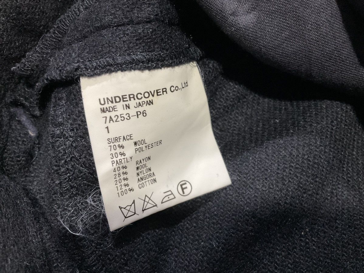 Japanese Brand × Jun Takahashi × Undercover 🔥Archived FW07 Undercover Wool Cropped Pants Laces Up Size US 29 - 10 Thumbnail