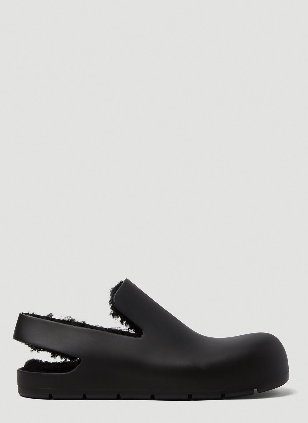 Bottega Veneta o1n1vont0824 Puddle Shearling in Black Size US 4 / IT 34 - 1 Thumbnail