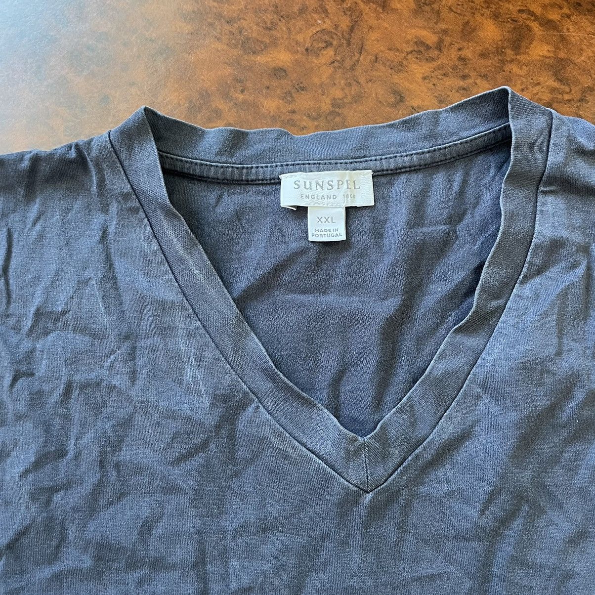 Sunspel Sunspel Classic T Shirt Tee old money luxury Size US XXL / EU 58 / 5 - 2 Thumbnail