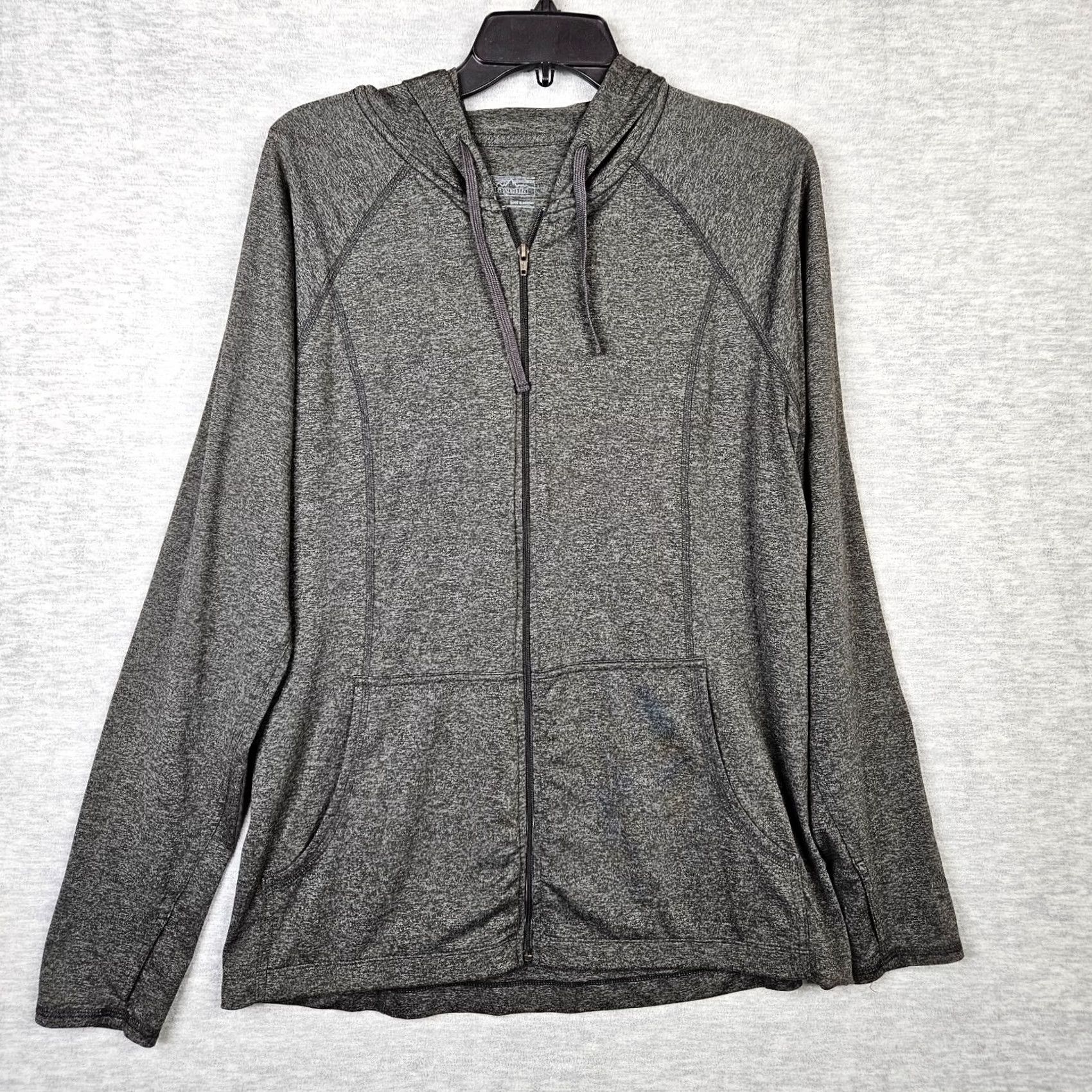 Patagonia Patagonia Unisex Heather Gray Full Zip Long Sleeve Sweatshirt Light Weight Sz L Size US L / EU 52-54 / 3 - 2 Thumbnail