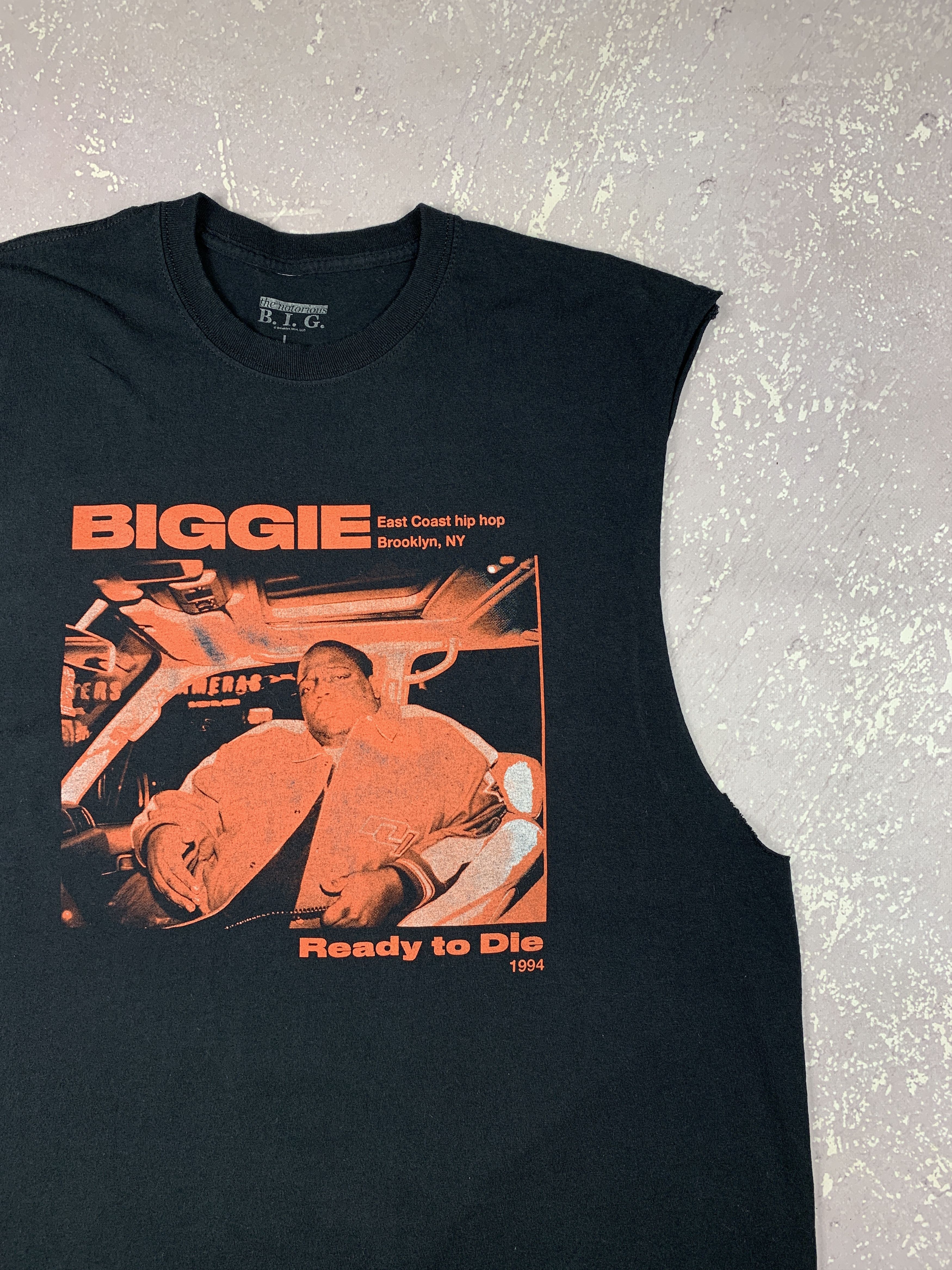 Rap Tees × Vintage 1994 BIGGIE Notorius READY TO DIE BROOKLYN Oversize Tank Top Size US XL / EU 56 / 4 - 2 Thumbnail