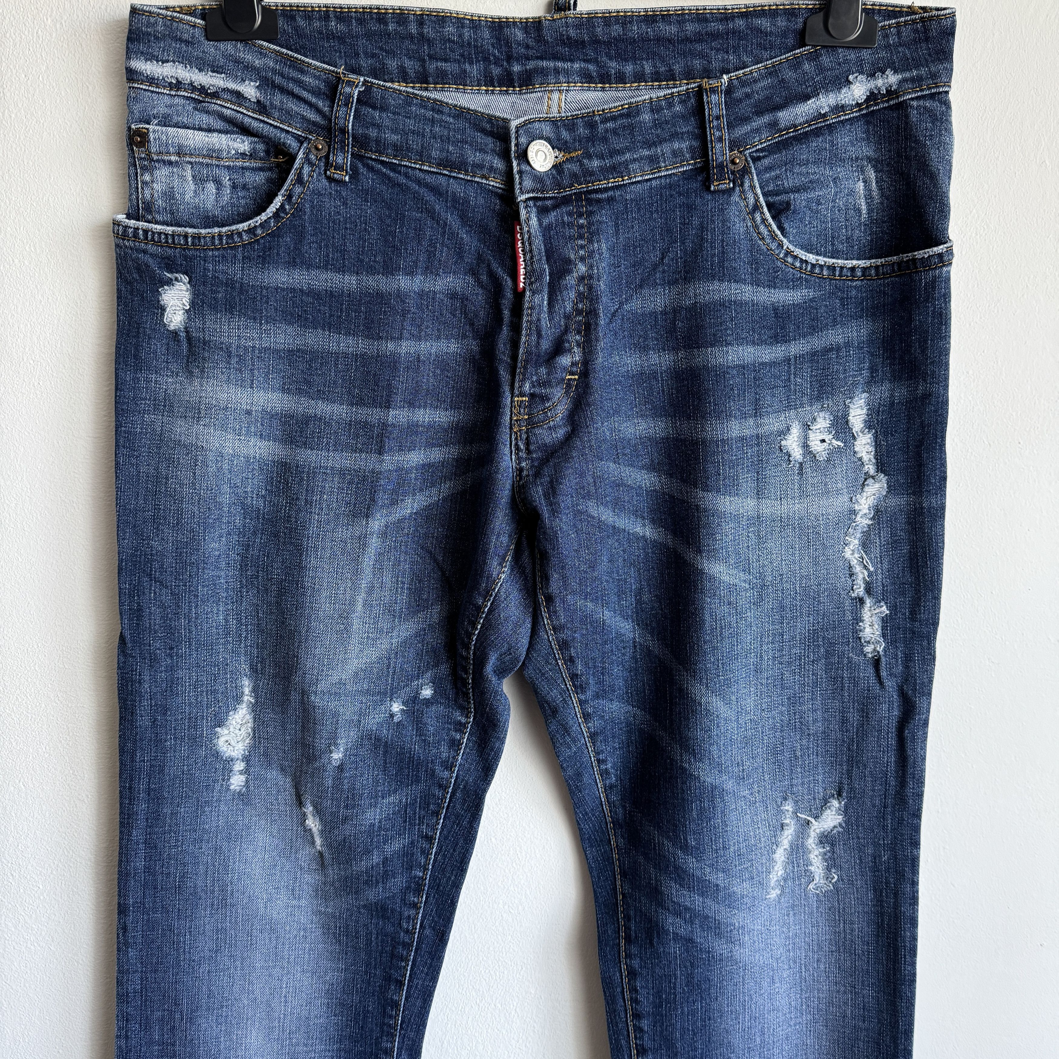 Dsquared2 Dsquared2 Easy Slim Jeans Mens Denim Pants Size 50 Size US 34 / EU 50 - 3 Thumbnail