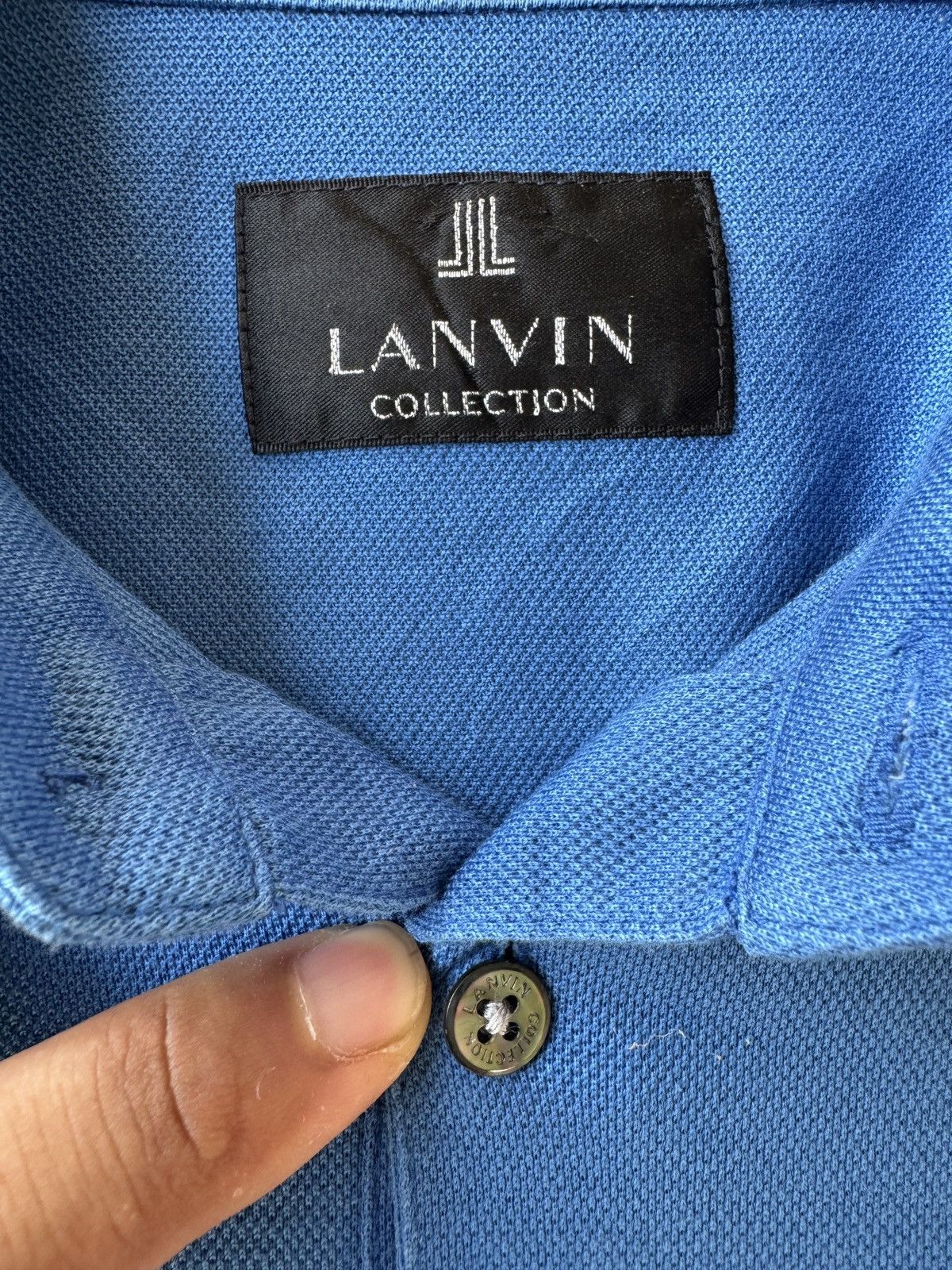 Lanvin × Vintage Vintage Lanvin Collection Poloshirt Size US M / EU 48-50 / 2 - 4 Thumbnail