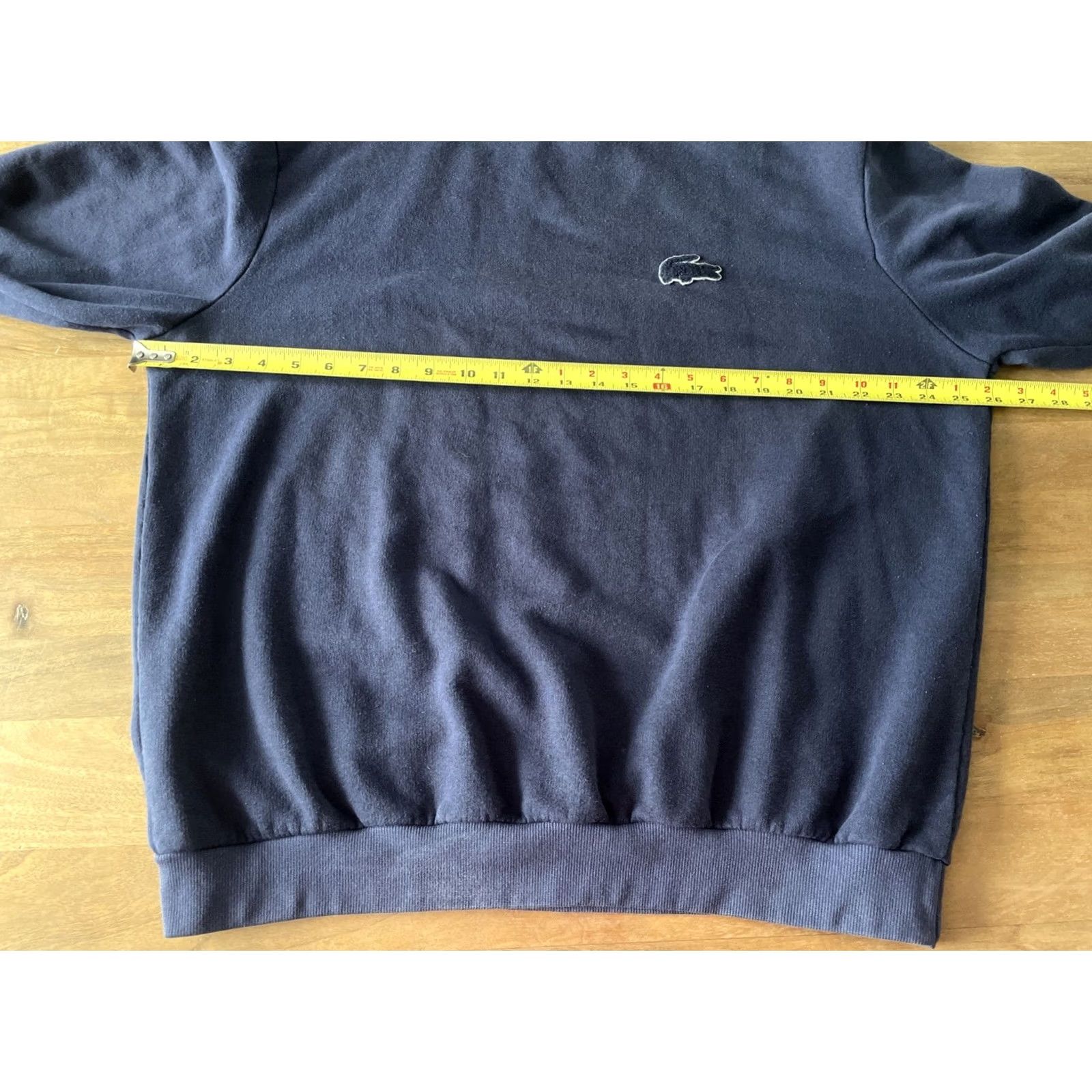 Lacoste Lacoste Sweatshirt Mens XL Navy Blue Crewneck Pullover Big Croc Embroidered Logo Sweatshirt Mens XL Navy Blue Crewneck Pullover Embroidered Logo Size US XL / EU 56 / 4 - 8 Thumbnail