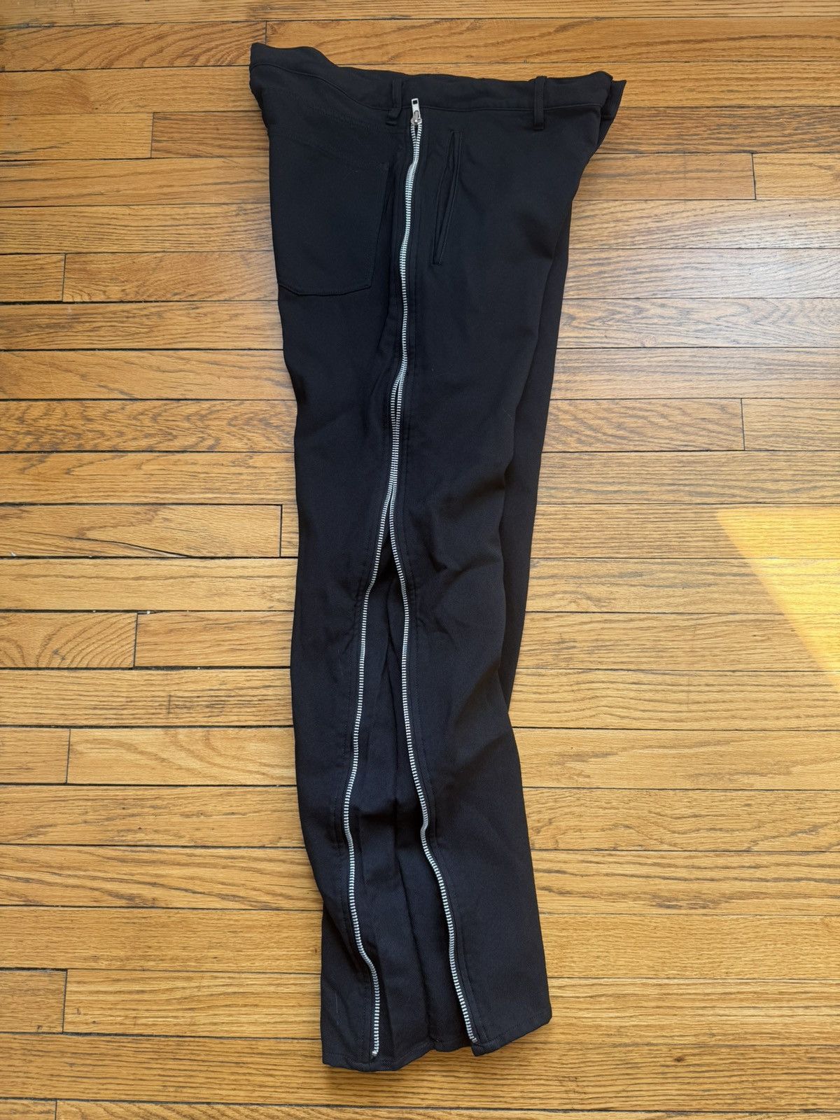 Comme des Garcons Black Comme Des Garcon Black Zippered Pants Size US 32 / EU 48 - 3 Thumbnail