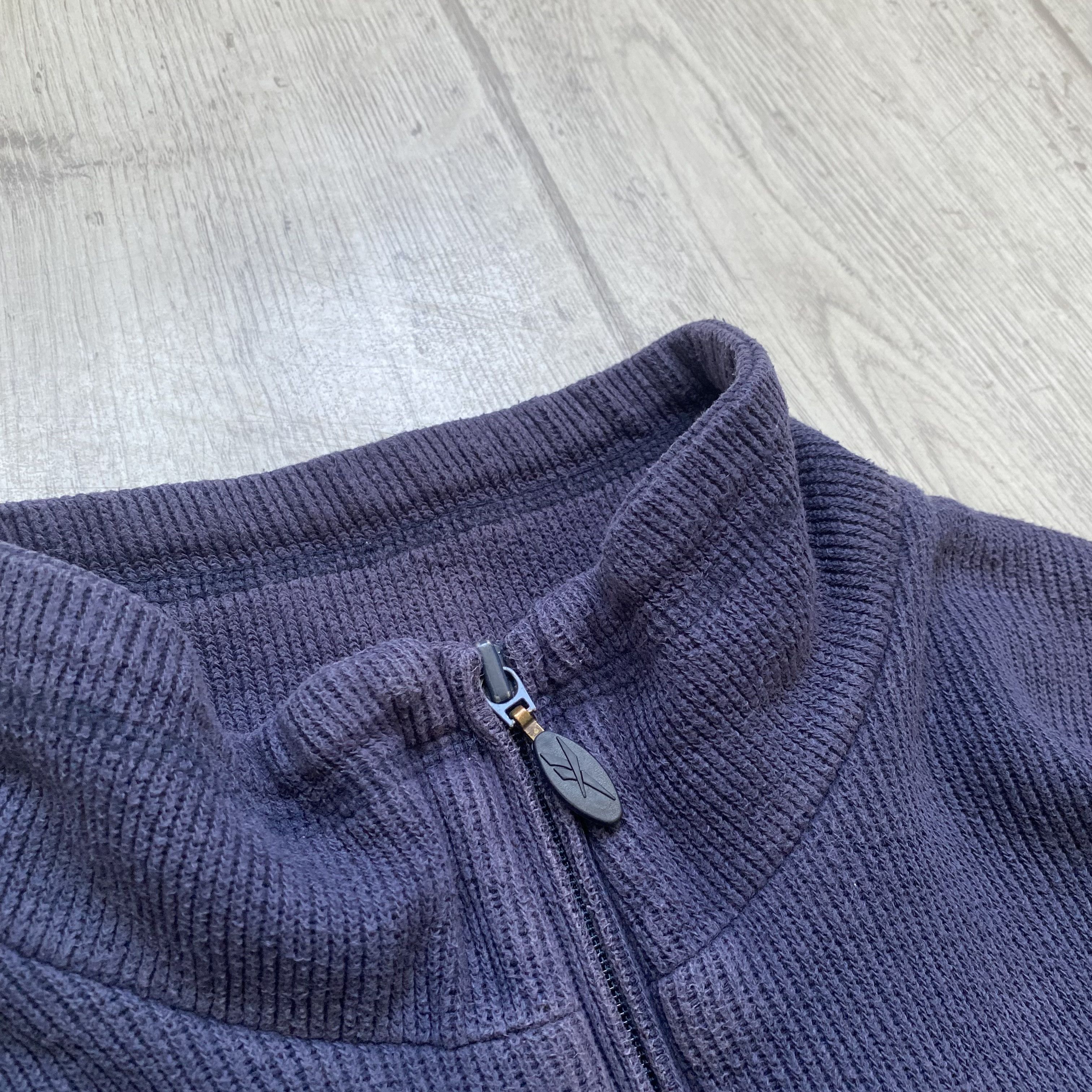 Reebok Vintage 90s Reebok sweatshirt Sun Faded 1/3 zip pullover Size US S / EU 44-46 / 1 - 5 Thumbnail