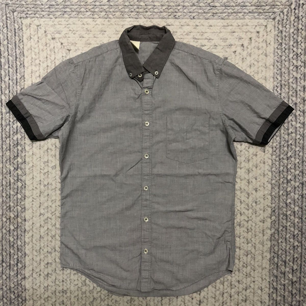 Japanese Brand × N.Hoolywood × Vintage Rare Distressed N. Hollywood Button Up Shirt Size US XS / EU 42 / 0 - 1 Thumbnail