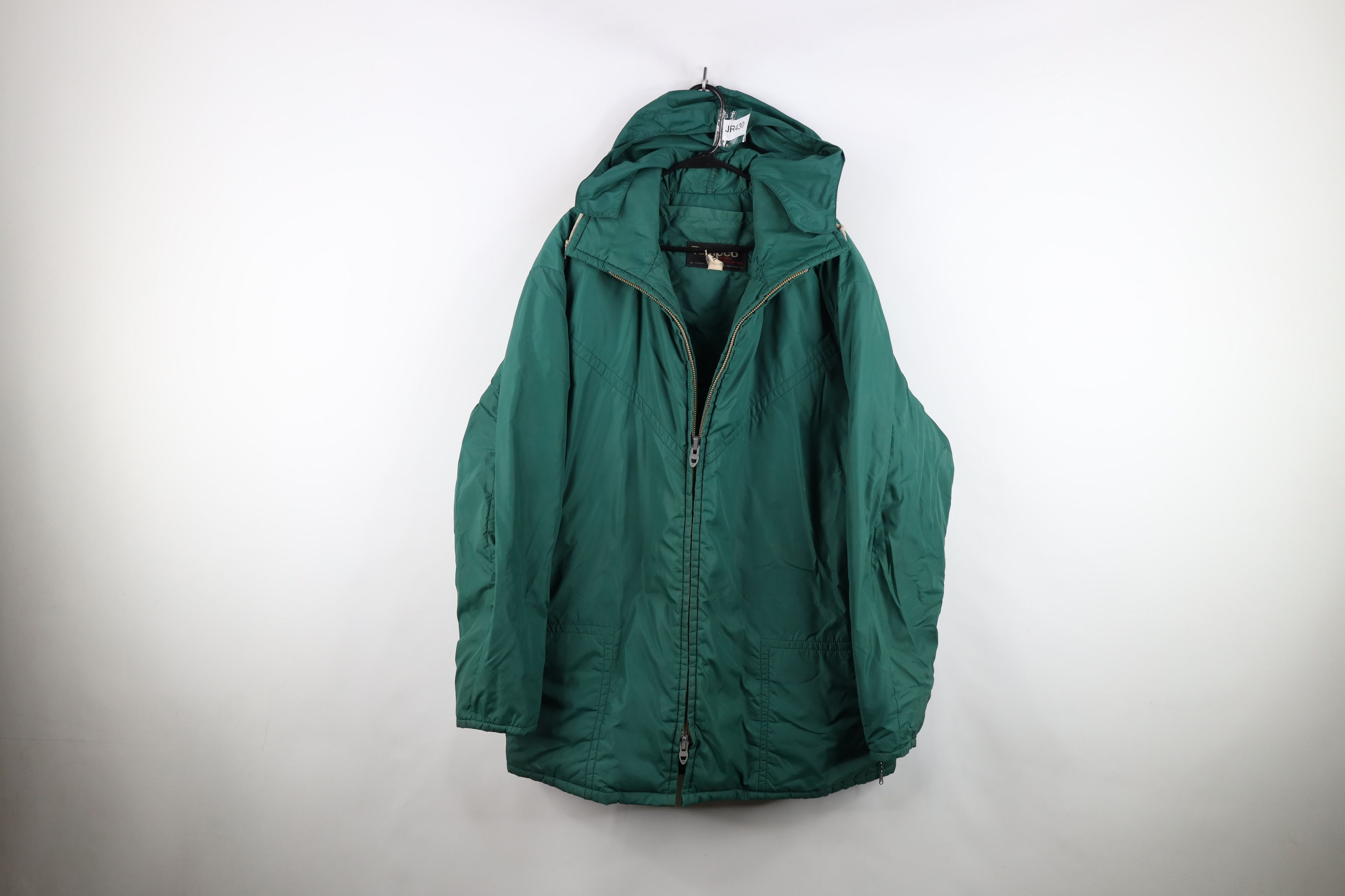Vintage 70s Streetwear Duck Down Insulated Puffer Jacket USA