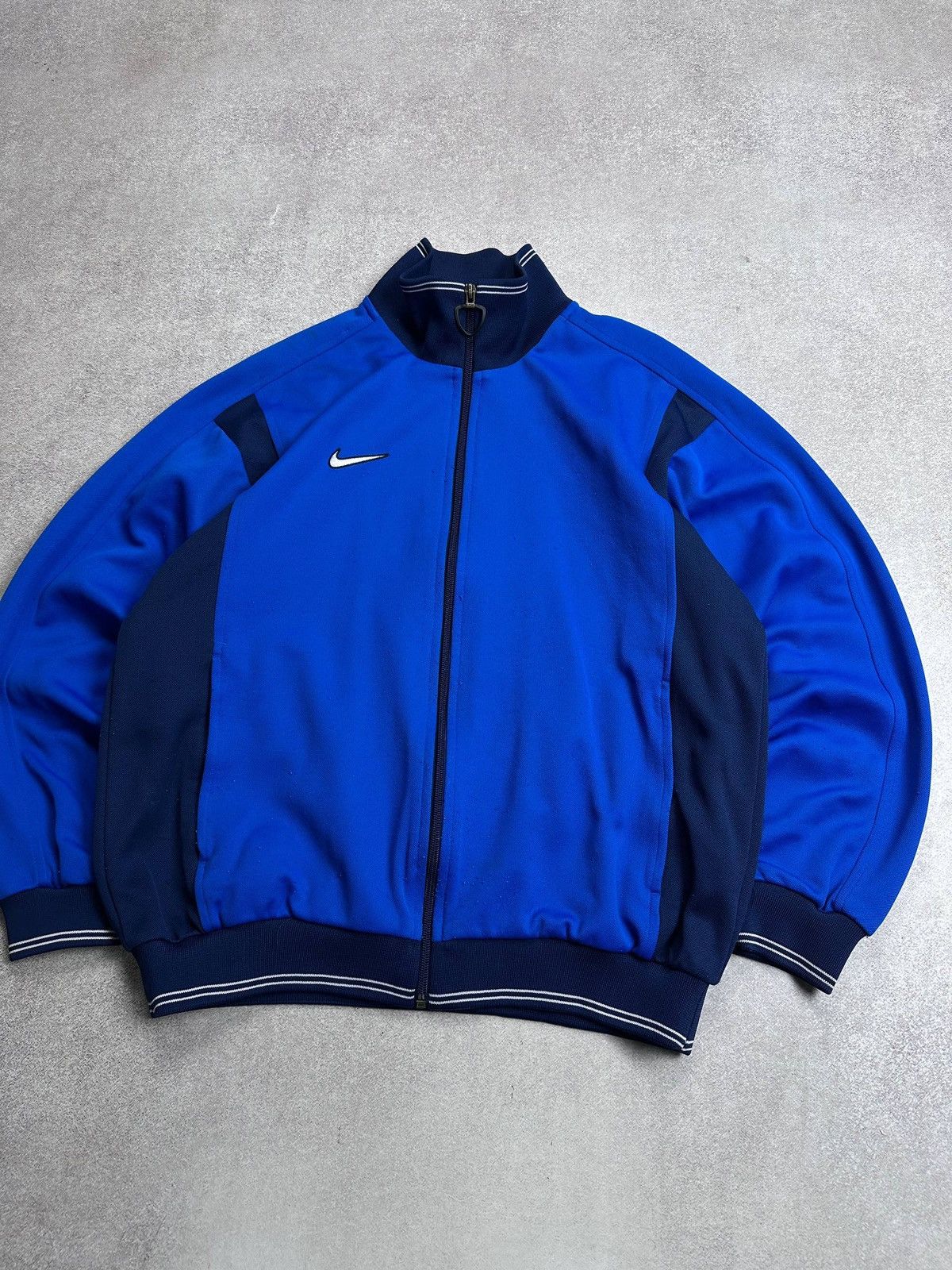 Nike Vintage Nike Swoosh TN Skepta Style Y2K Rare Track Jacket S Size US S / EU 44-46 / 1 - 2 Thumbnail